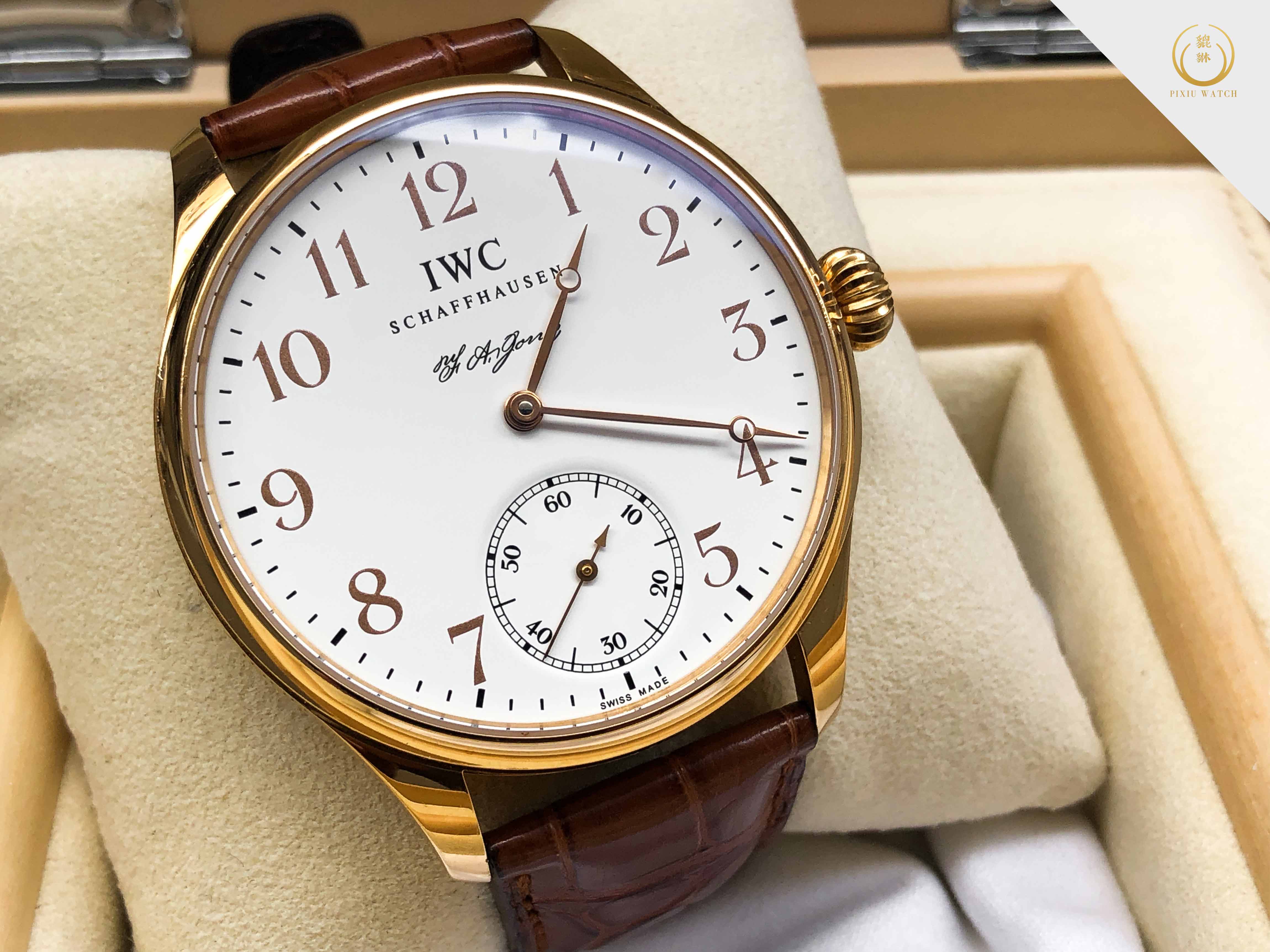 IWC Portugieser F.A. Jones Pink Gold Limited Edition