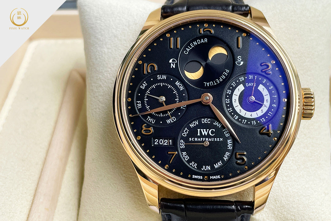 IWC Portuguese Perpetual Calendar Rose Gold IW502103