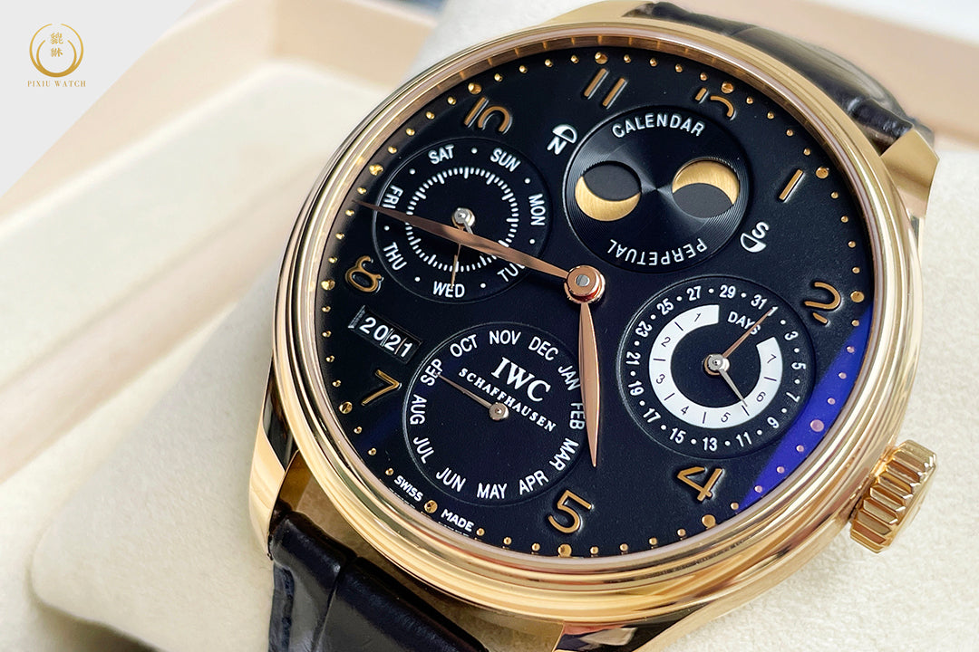 IWC Portuguese Perpetual Calendar Rose Gold IW502103