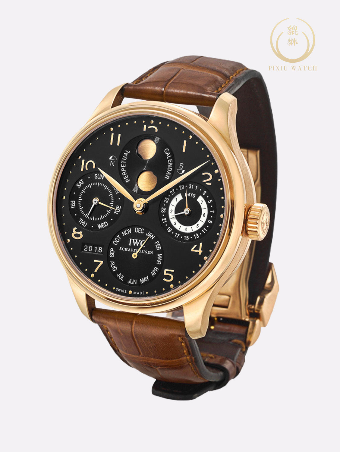 IWC Portuguese Perpetual Calendar Rose Gold IW502103