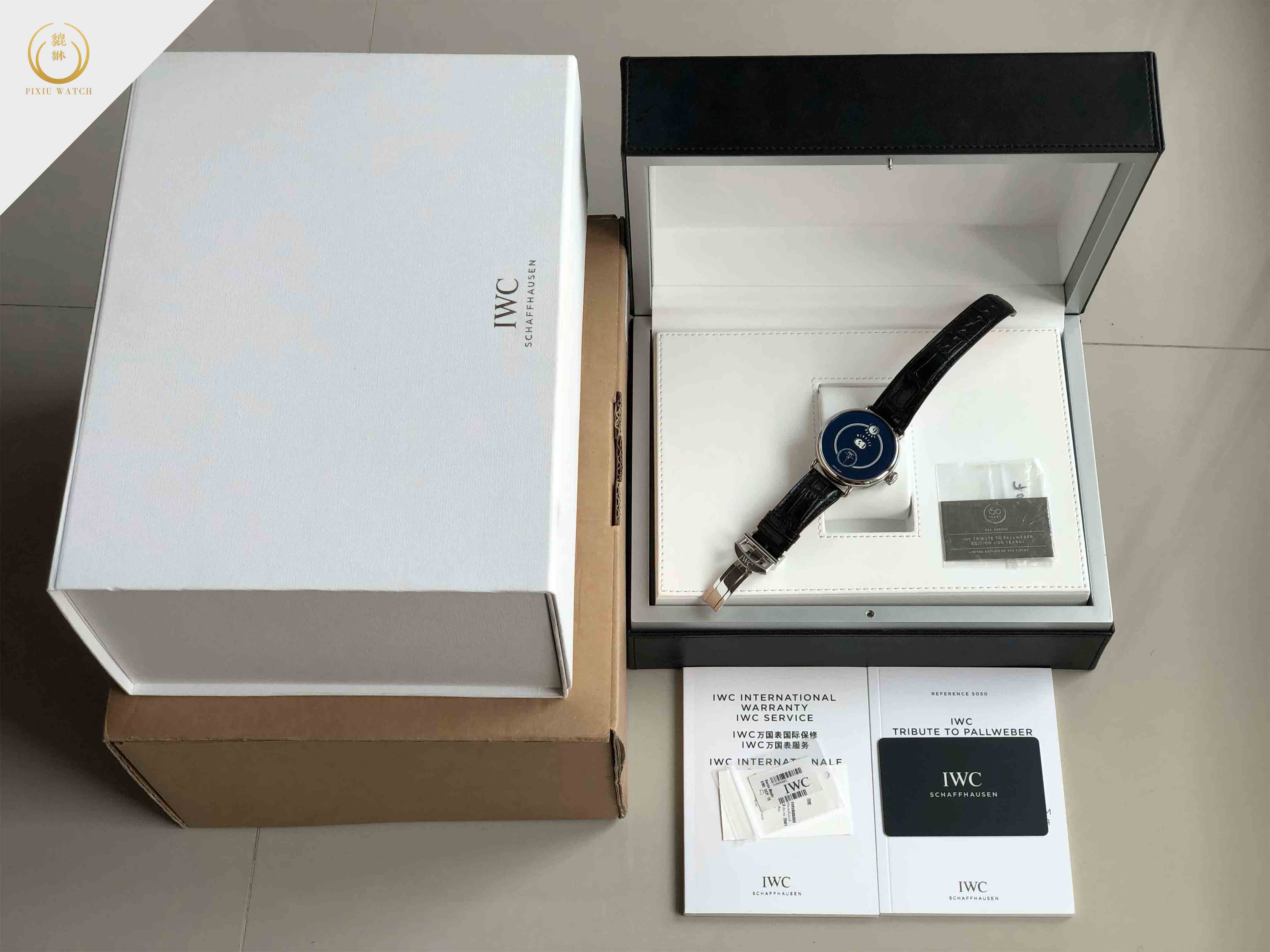IWC Tribute to Pallweber Edition “150 Years” IW505003