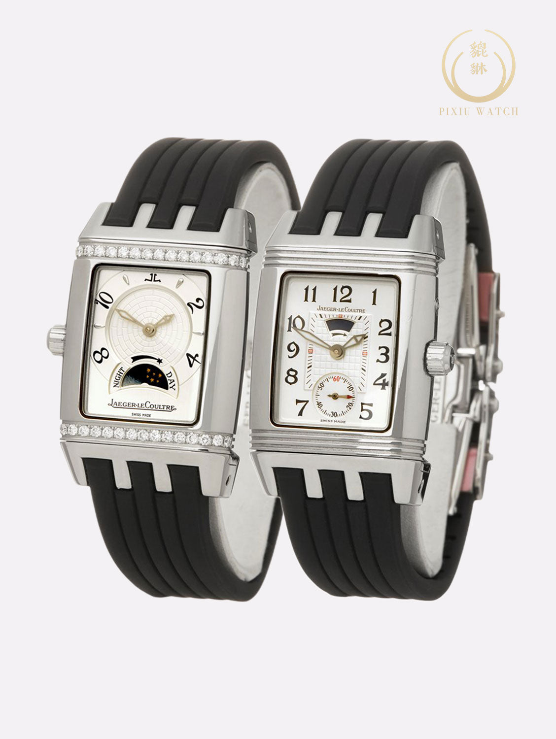 Jaeger-LeCoultre Reverso Granstort Duo Night and Day Diamond