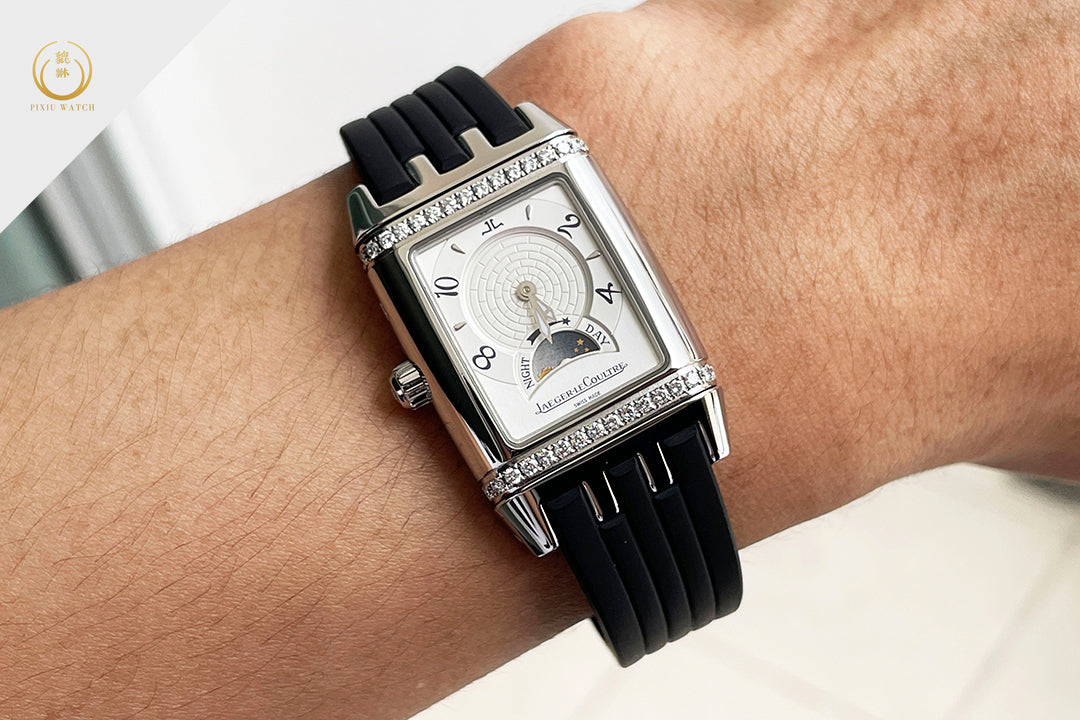 Jaeger-LeCoultre Reverso Granstort Duo Night and Day Diamond