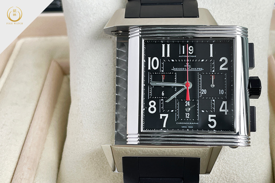 Jaeger-LeCoultre Reverso Squadra Chronograph GMT Black