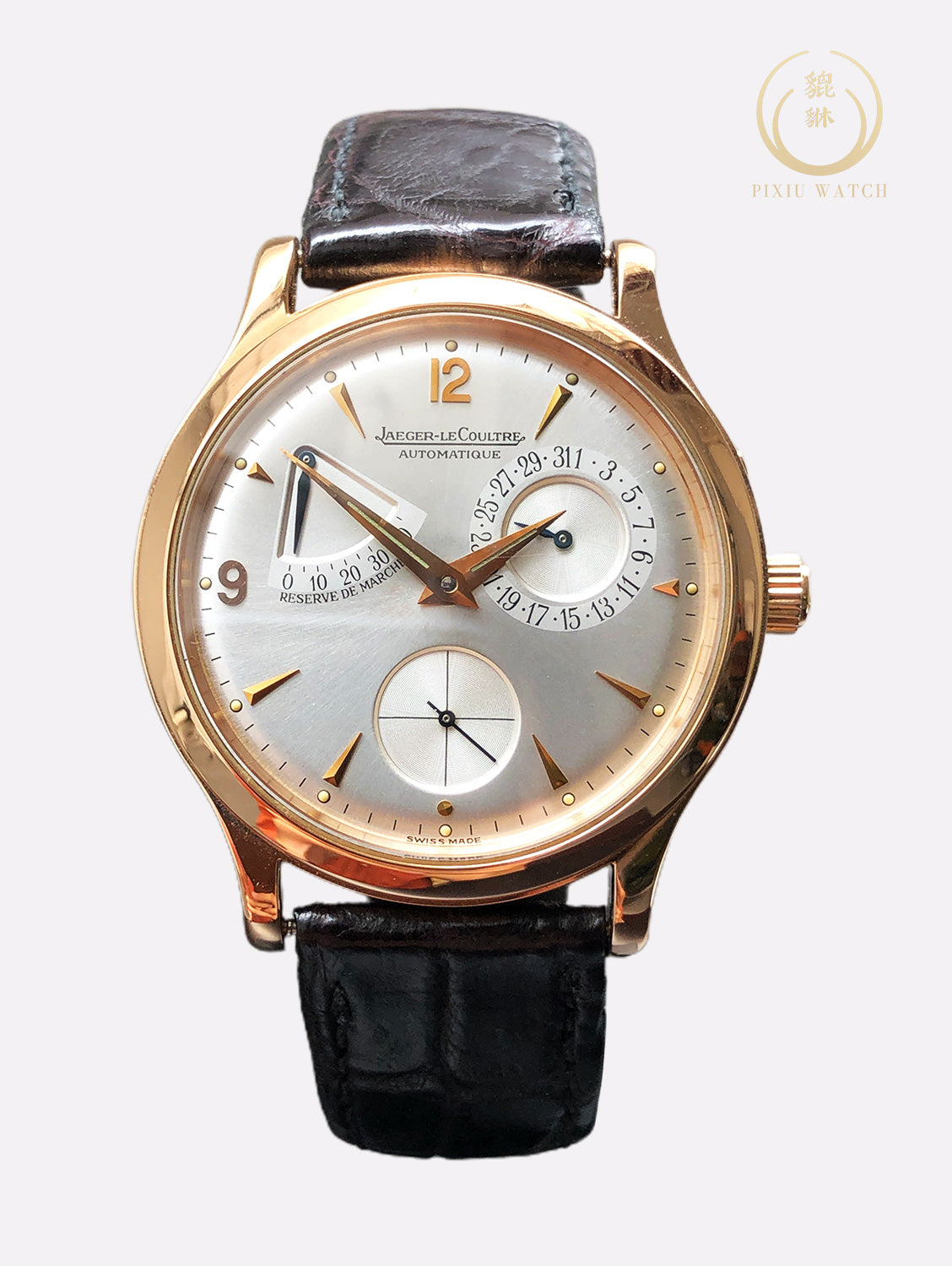 Jaeger-LeCoultre Master Control Reserve De Marche Rose Gold (Ref. 140.2.93.)
