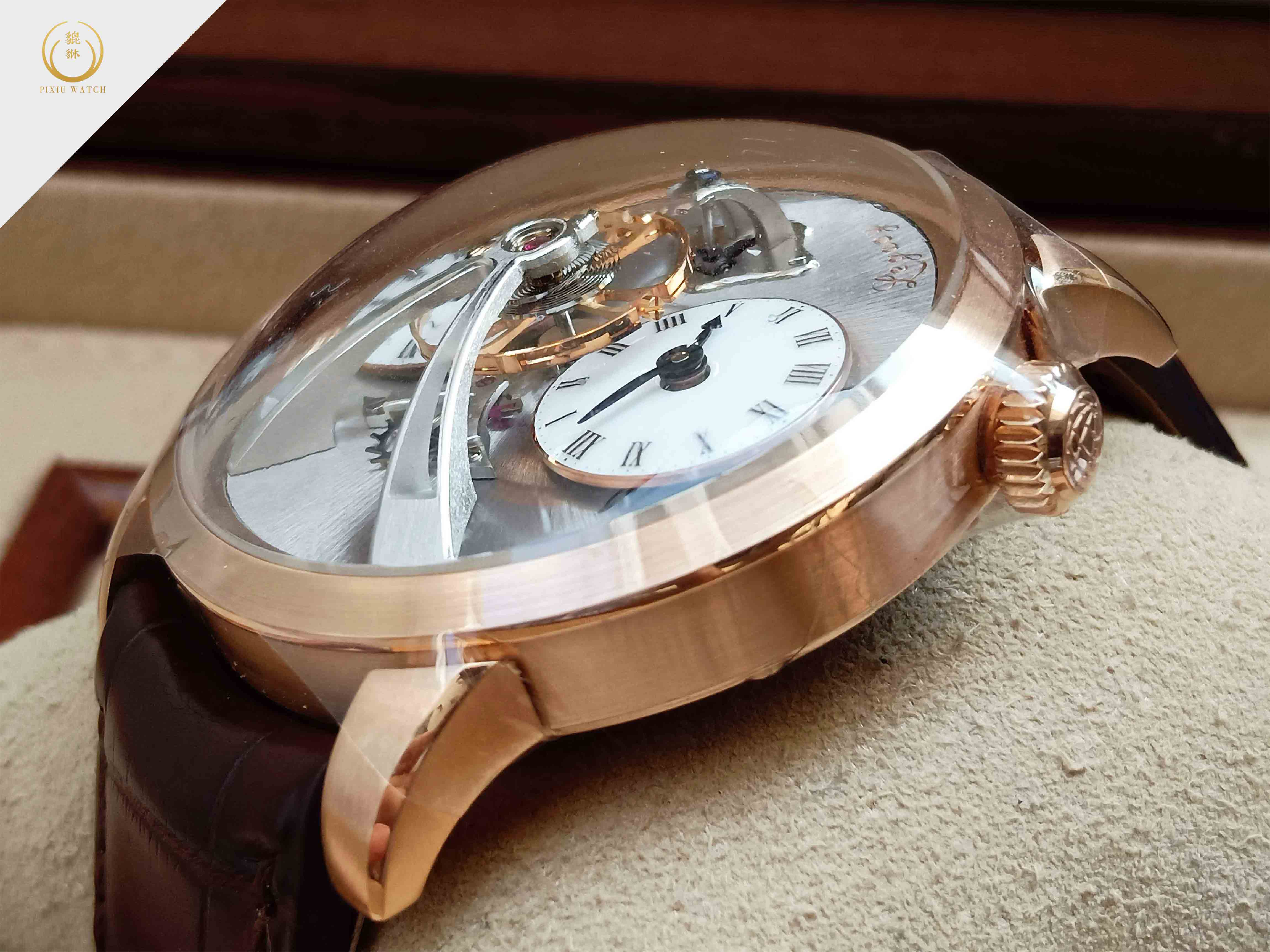 MB&F LM1 Legacy Machine Rose Gold