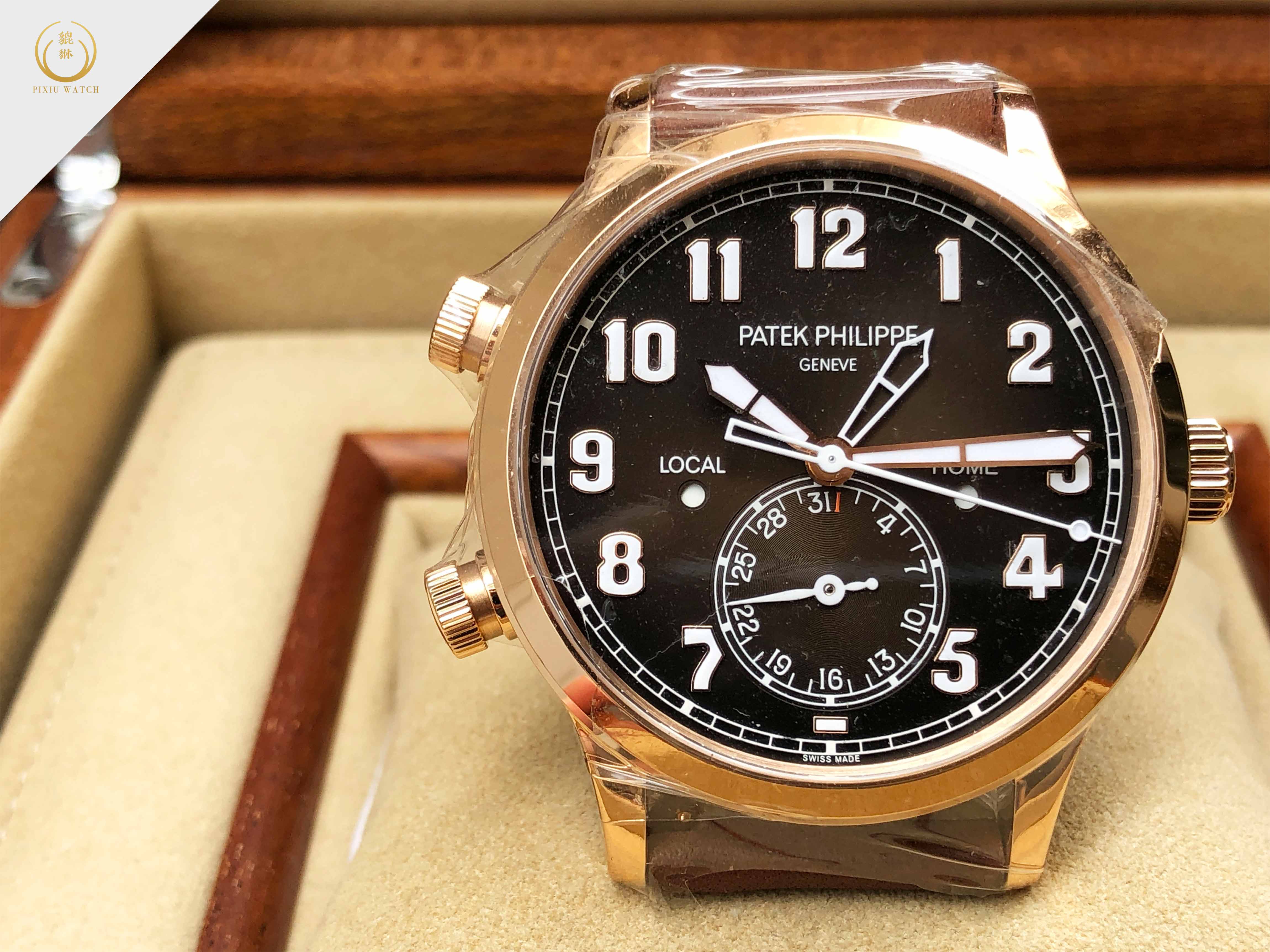 “New” Patek Philippe Calatrava 5524R-001 Pilot Travel Time