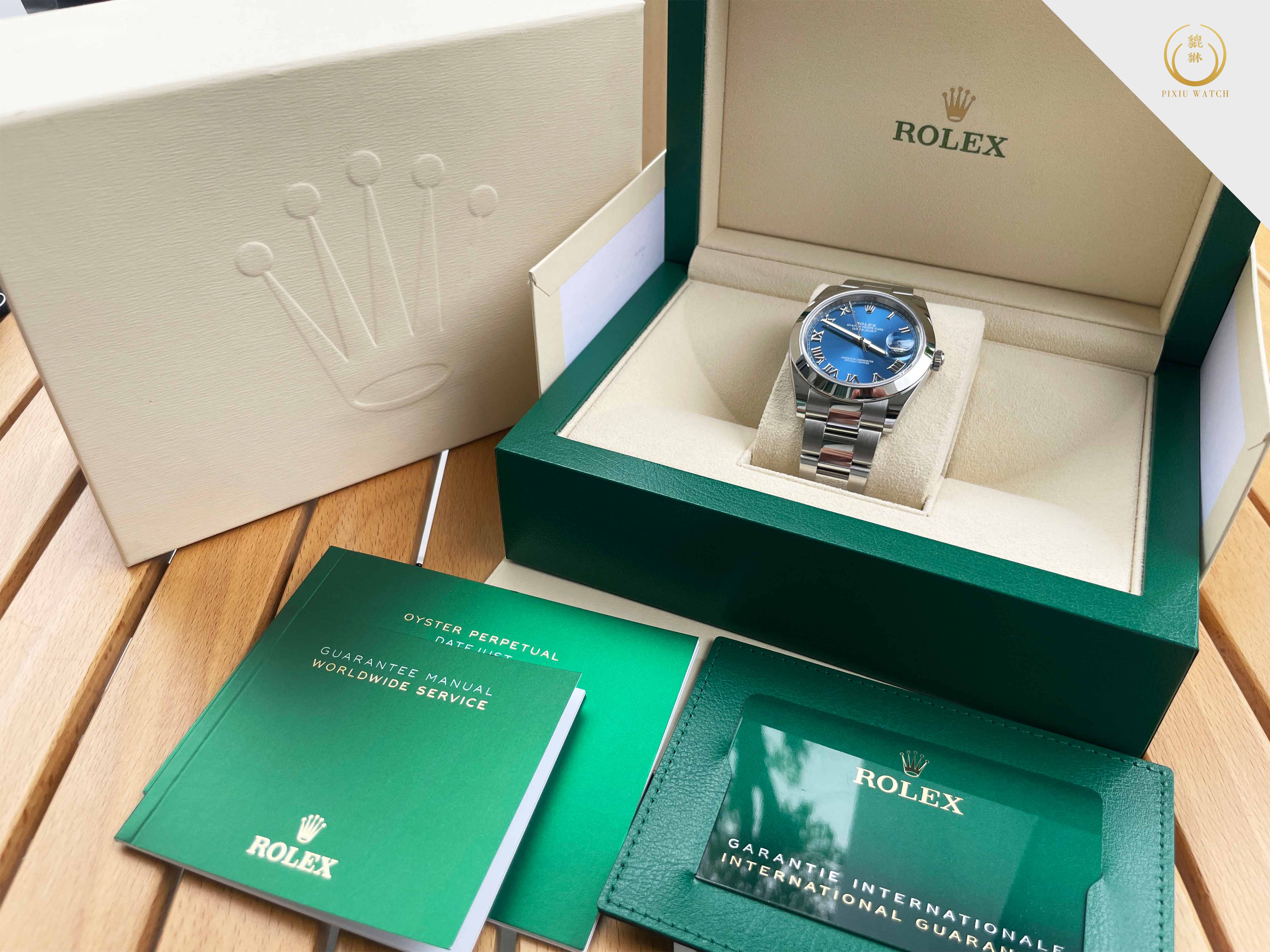 New Rolex Datejust 41 Blue Dial