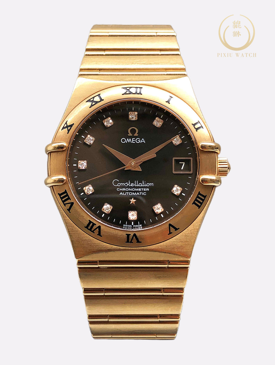Omega Constellation Full Yellow Gold