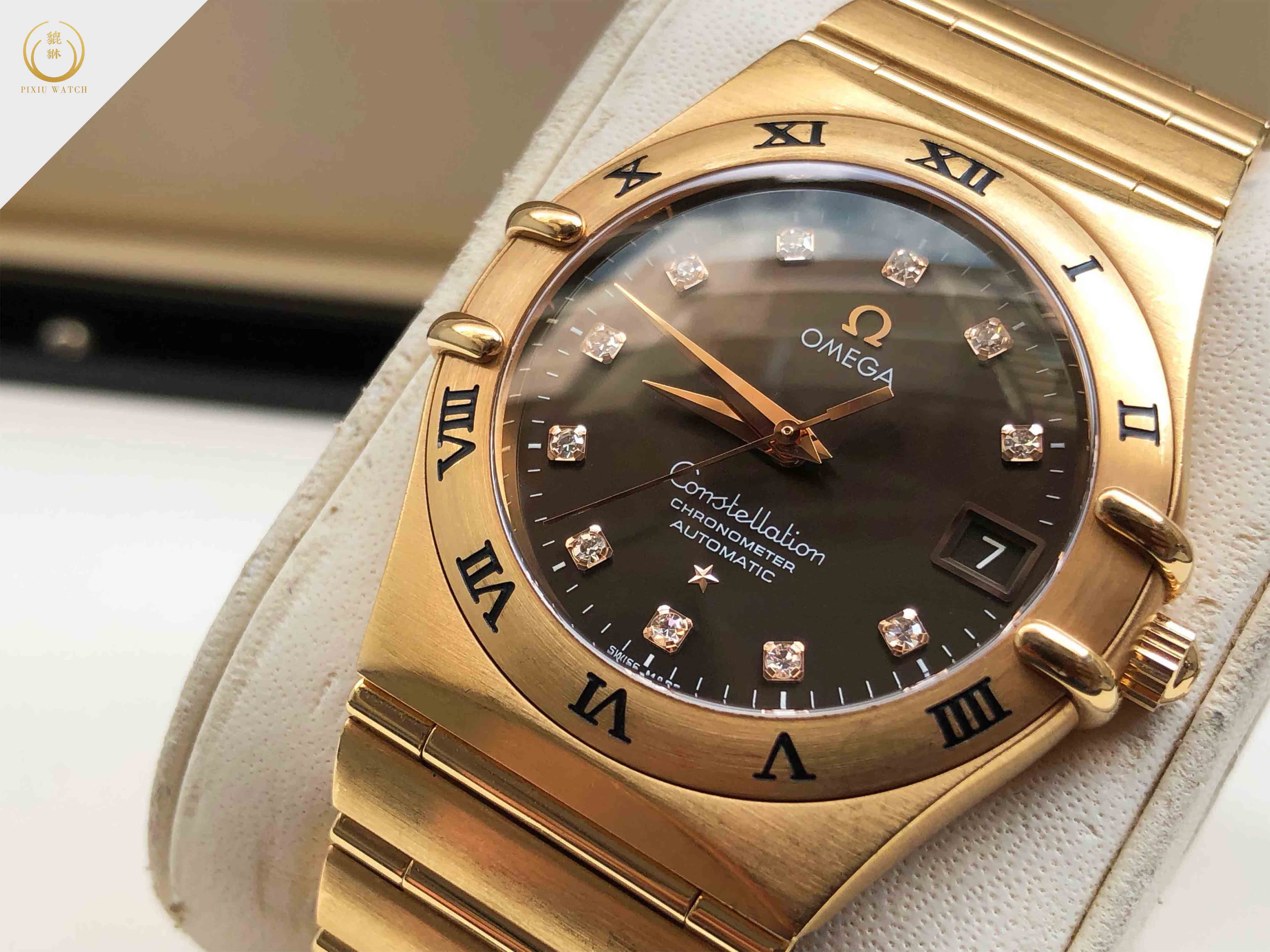 Omega Constellation Full Yellow Gold