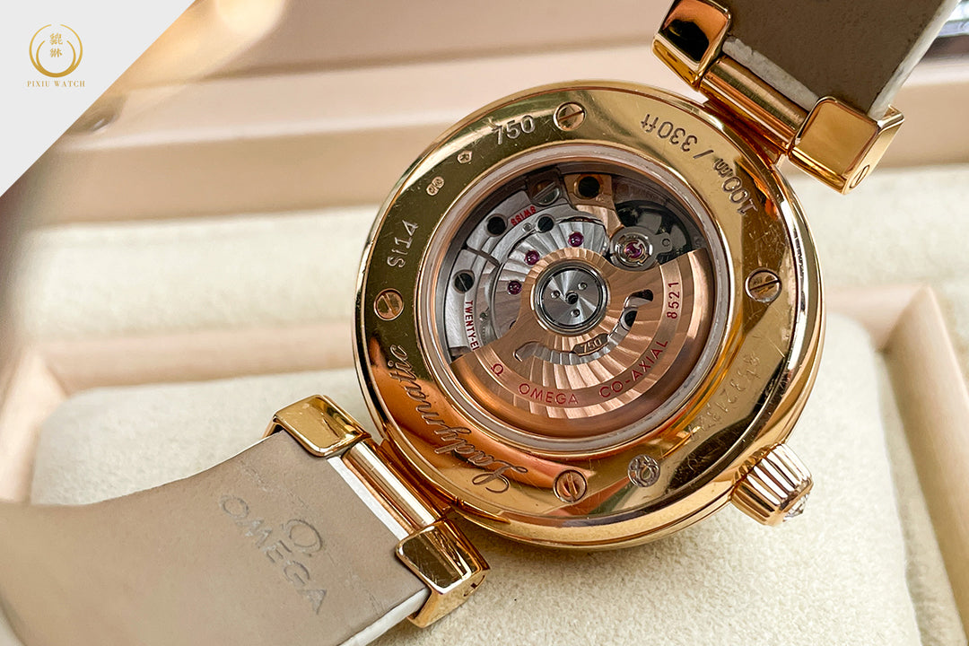 Omega De Ville Ladymatic Co-Axial Chronometer 18K Red Gold