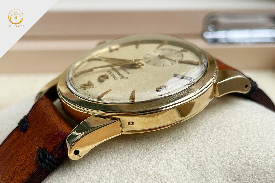 Omega Vintage Seamaster Automatic Sub Second Yellow Gold