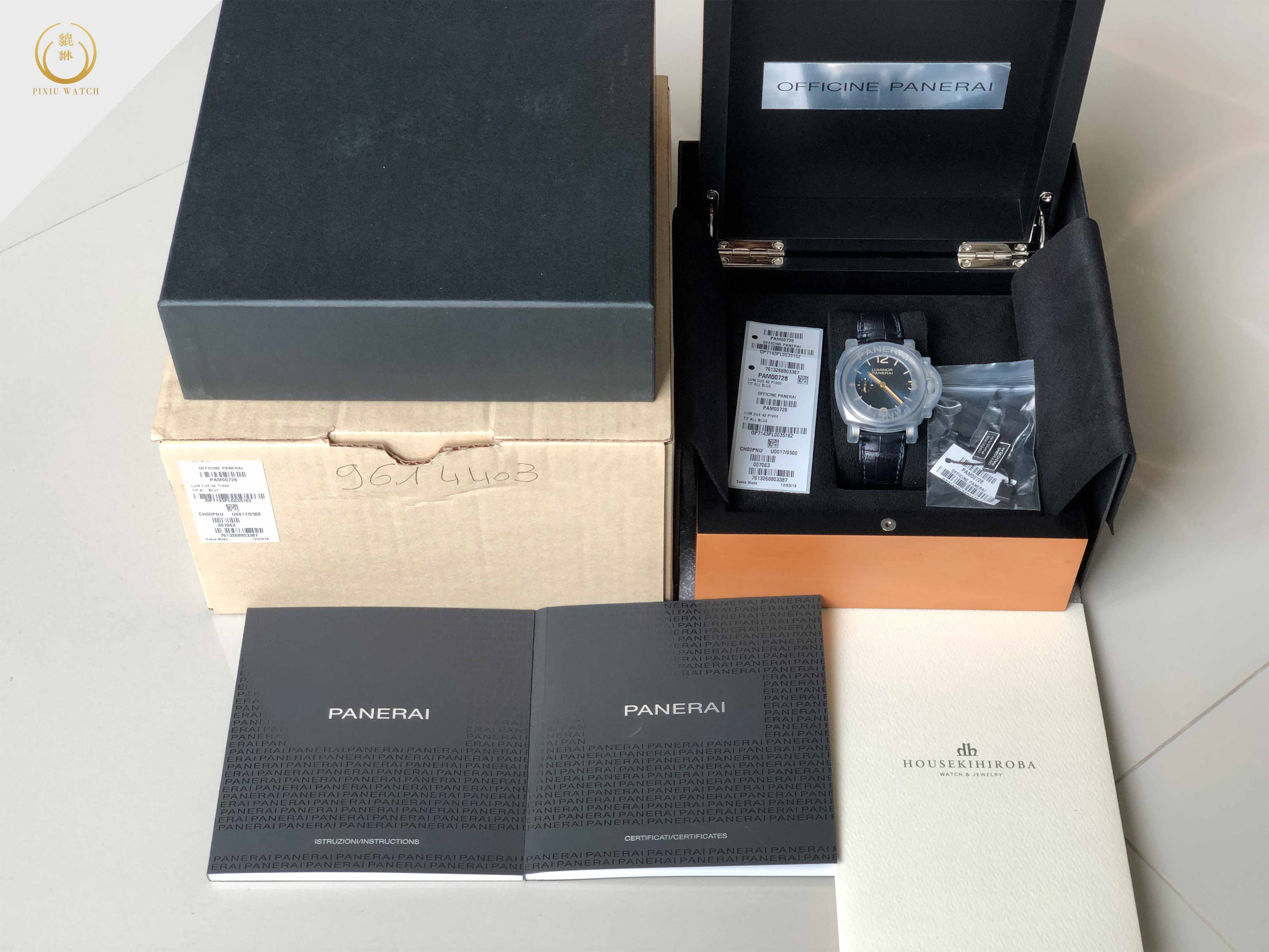 Panerai Luminor Due 00728 Titanium