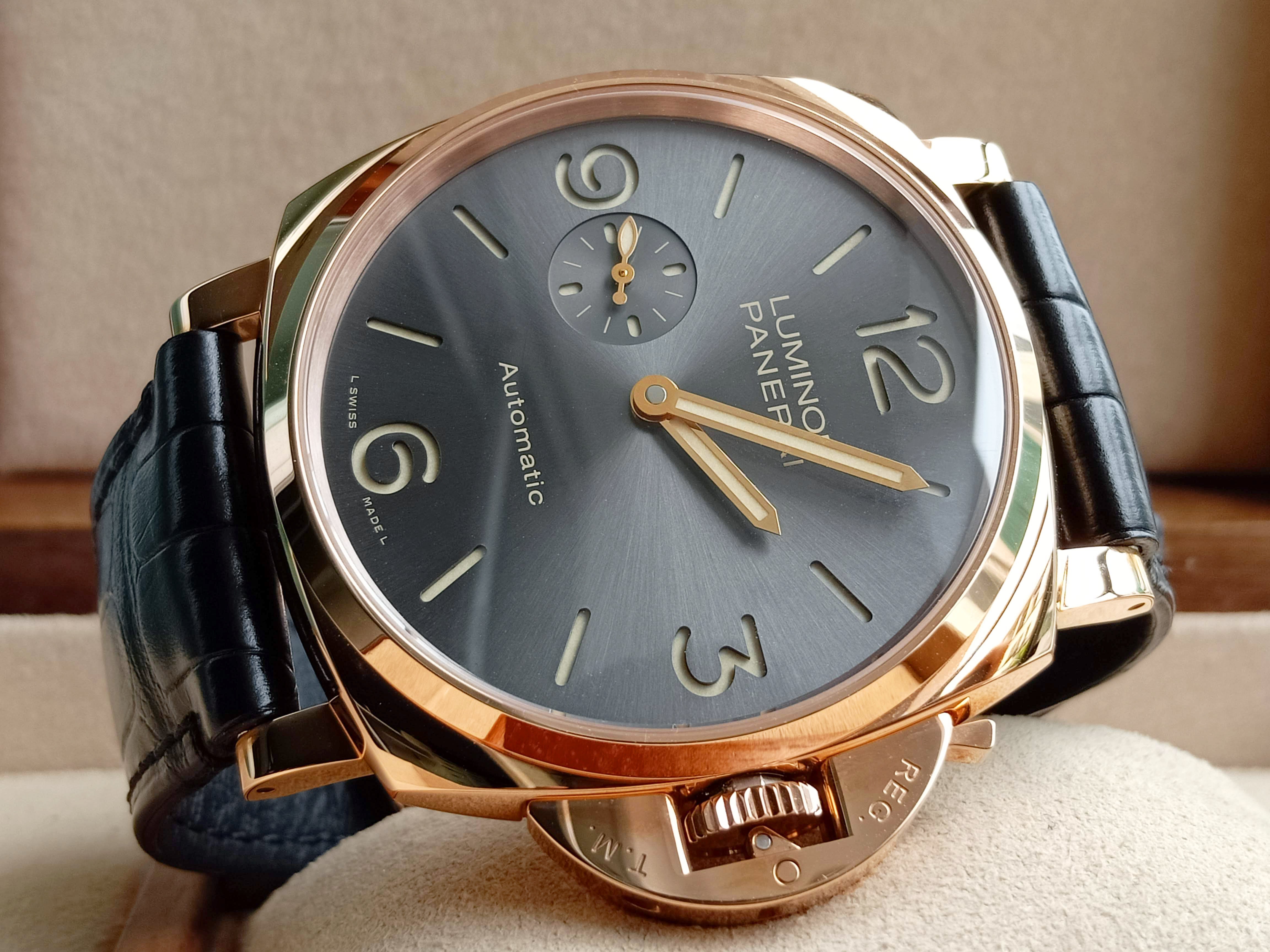 Panerai Luminor Due Automatic Oro Rosso Rose Gold