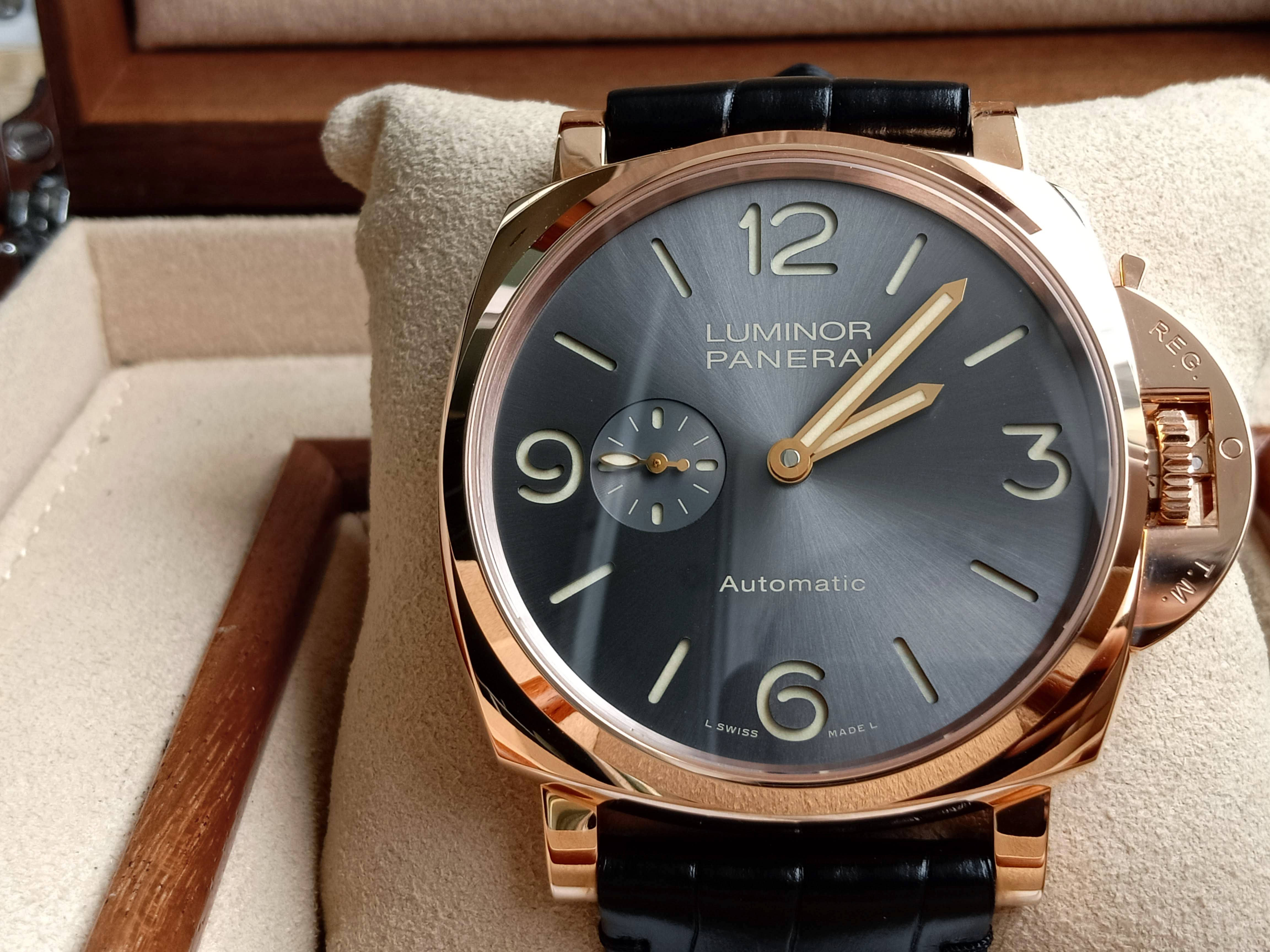 Panerai Luminor Due Automatic Oro Rosso Rose Gold