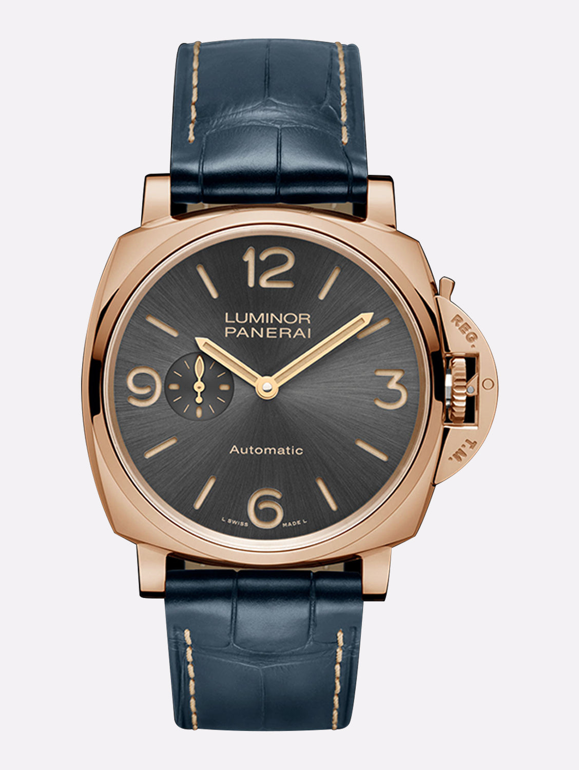 Panerai 00677 Oro Rosso Luminor Due Rose Gold Extra Thin