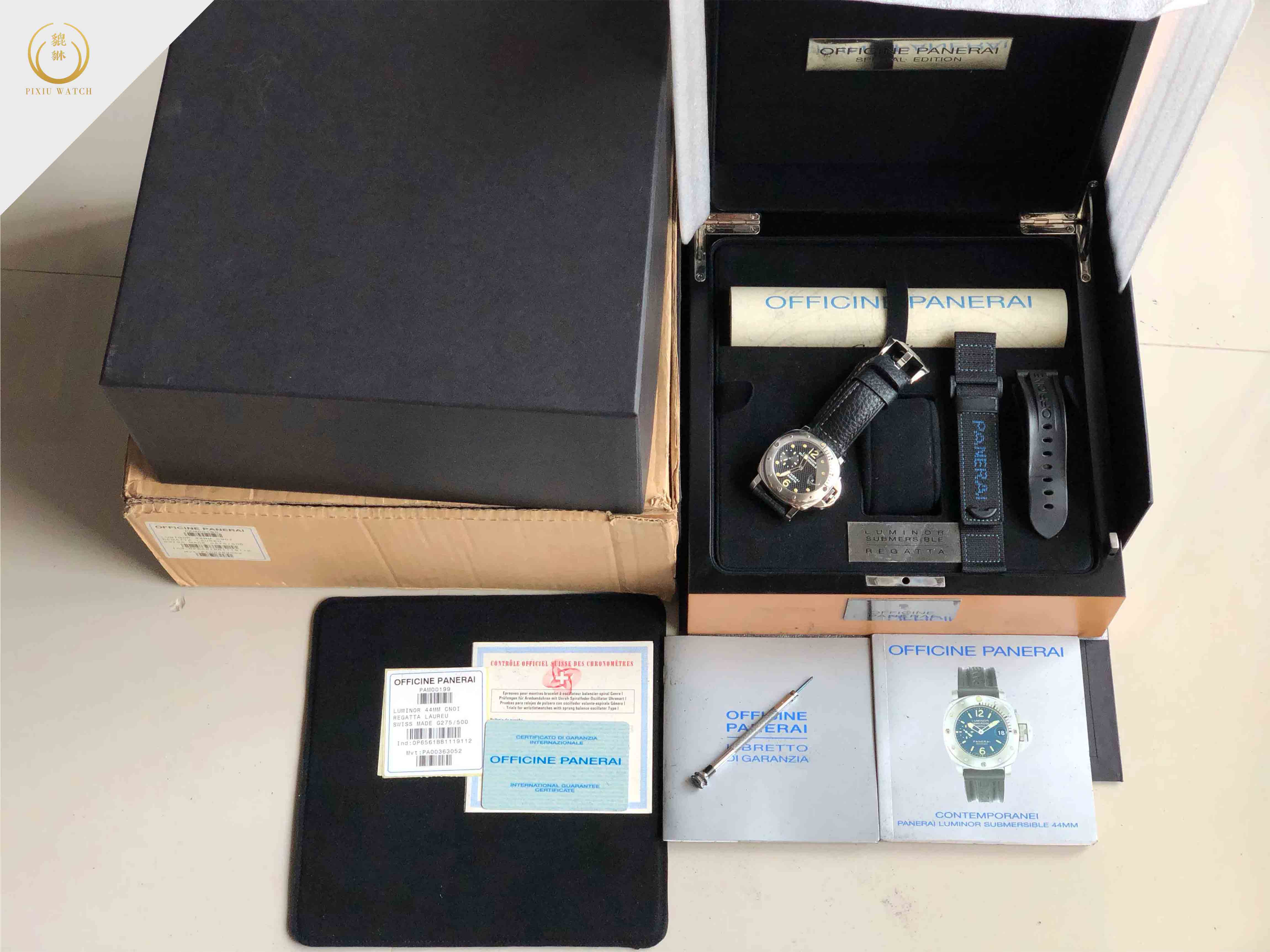 Panerai Luminor Submersible Regatta Pam199