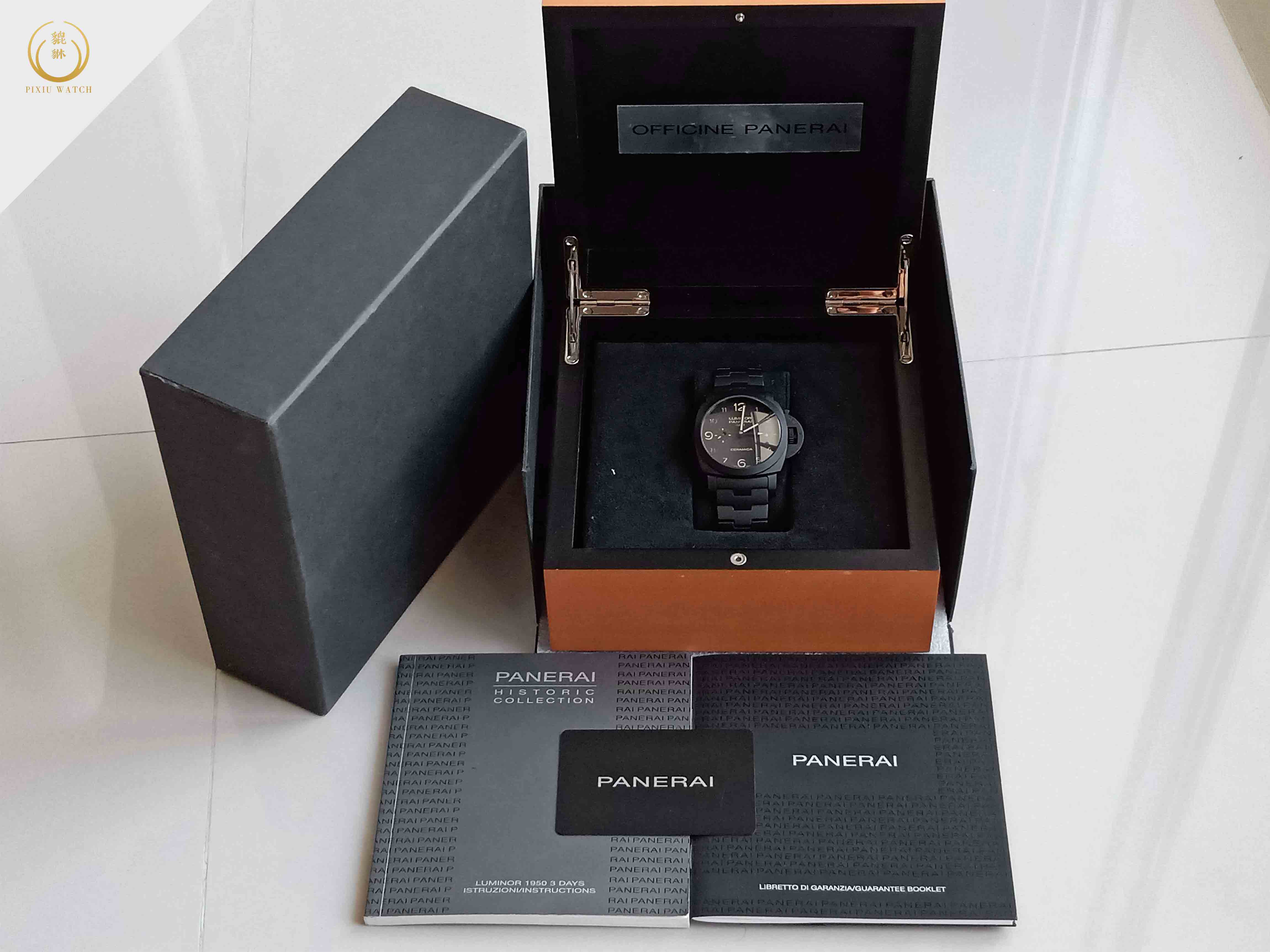 Panerai Tuttonero Luminor 1950 GMT Pam438