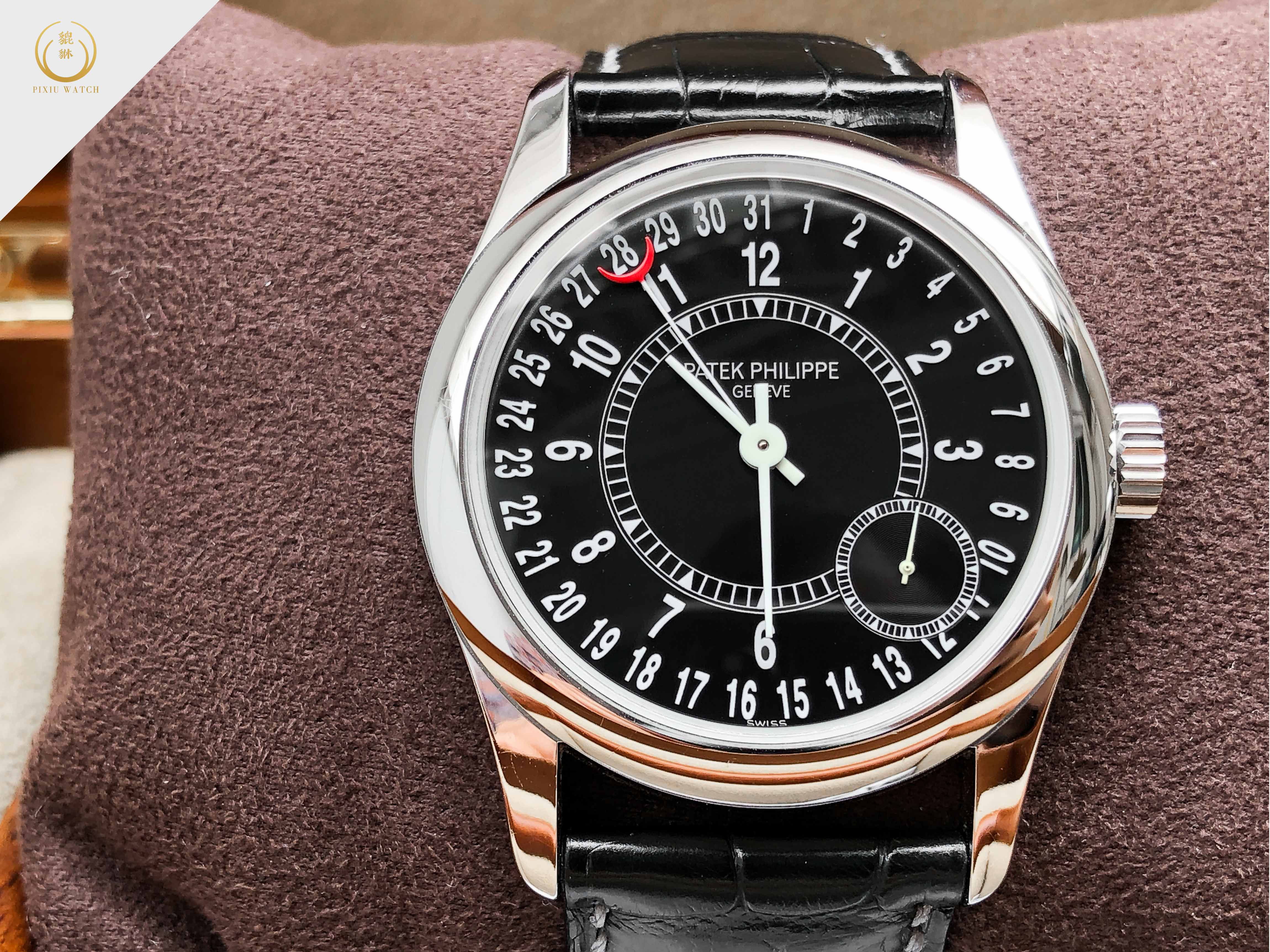 Patek Philippe Calatrava 6000G-010 Black Dial