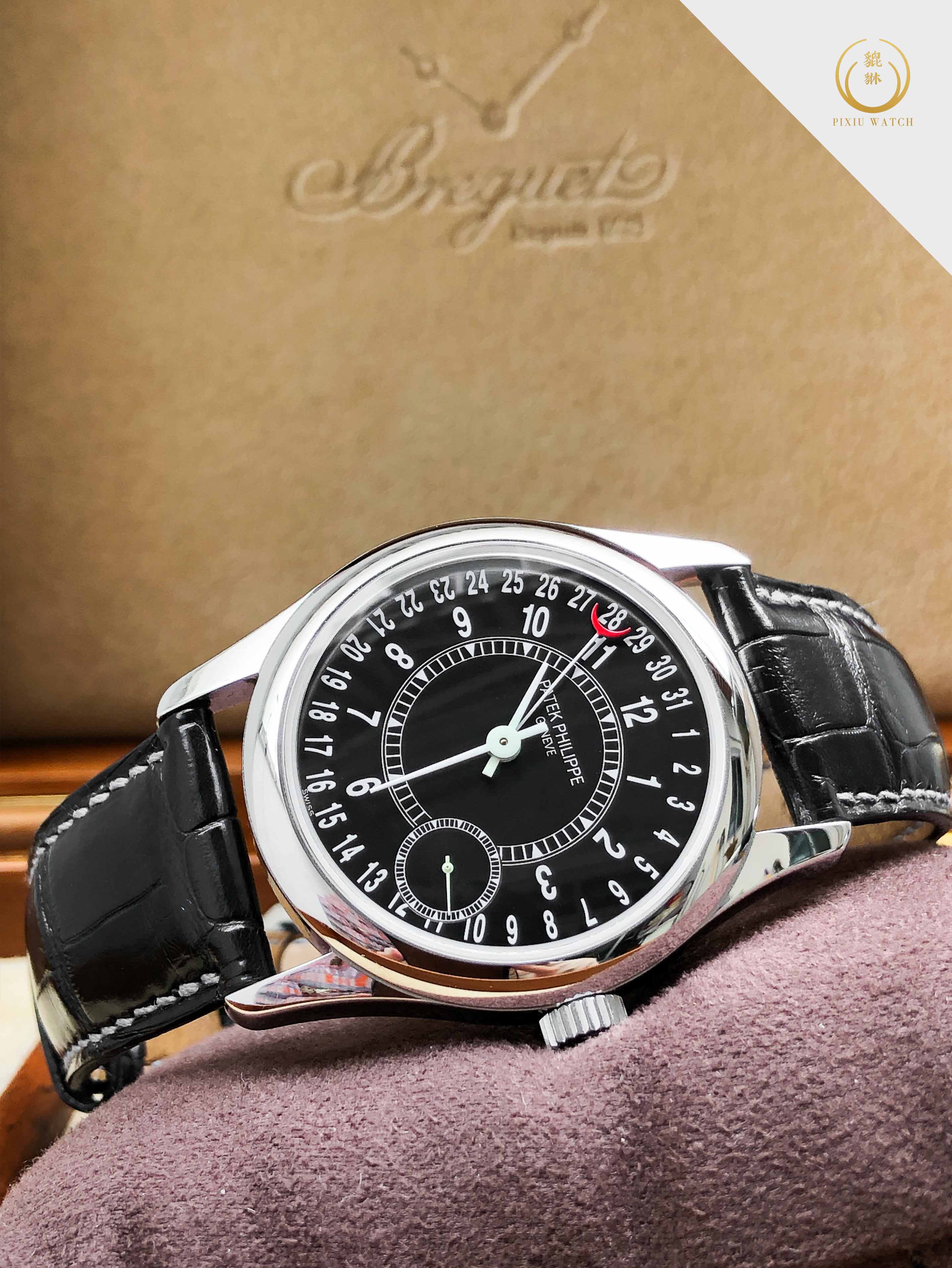 Patek Philippe Calatrava 6000G-010 Black Dial