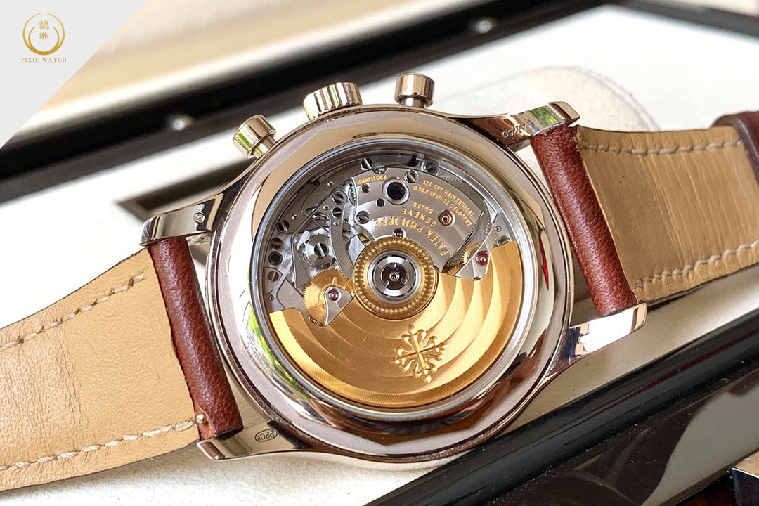 Patek Phillipe 5960G Annual Calendar Blue Dial Chronograph