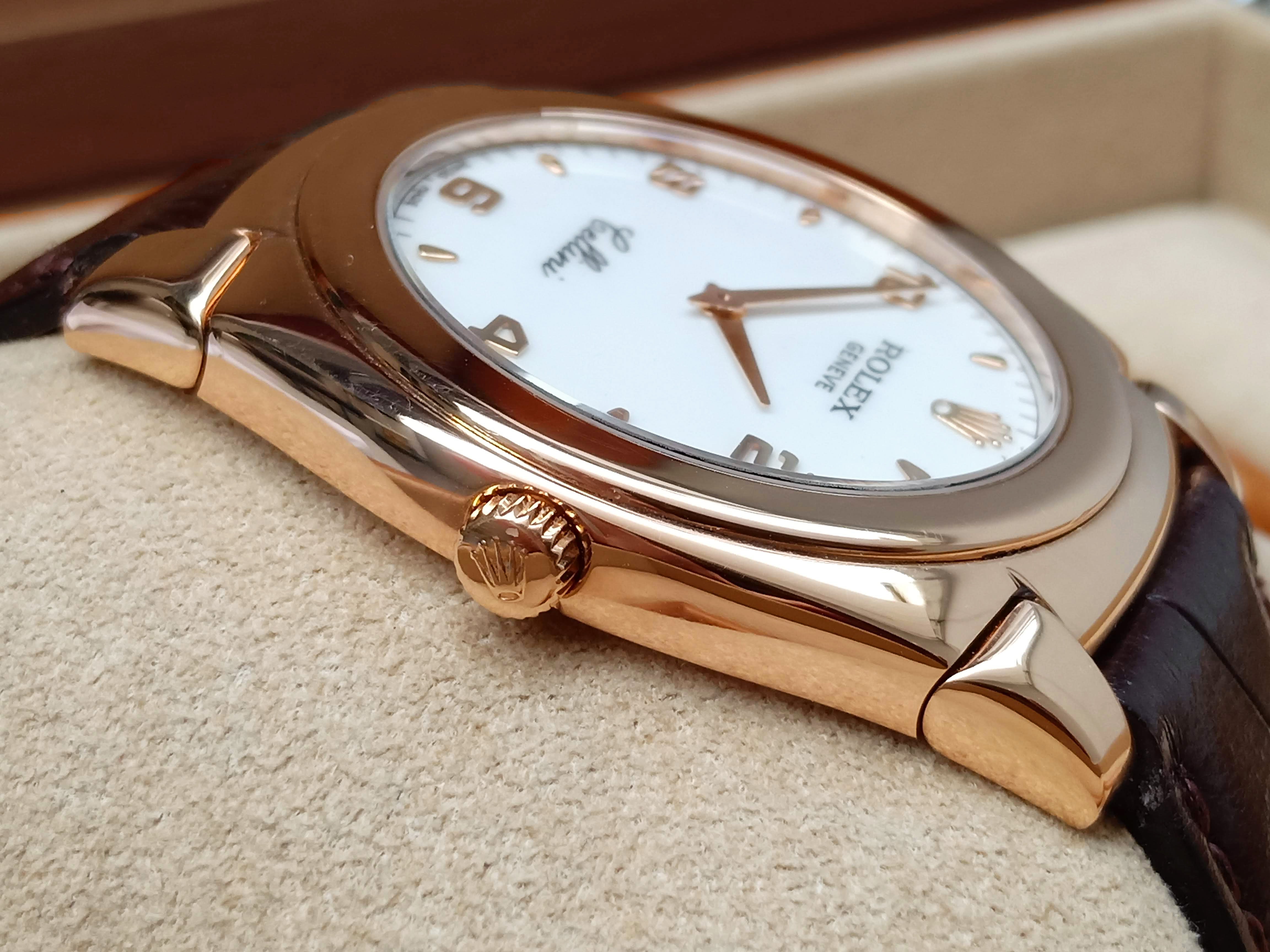 Rolex Cellini Cestello 18K Rose Gold