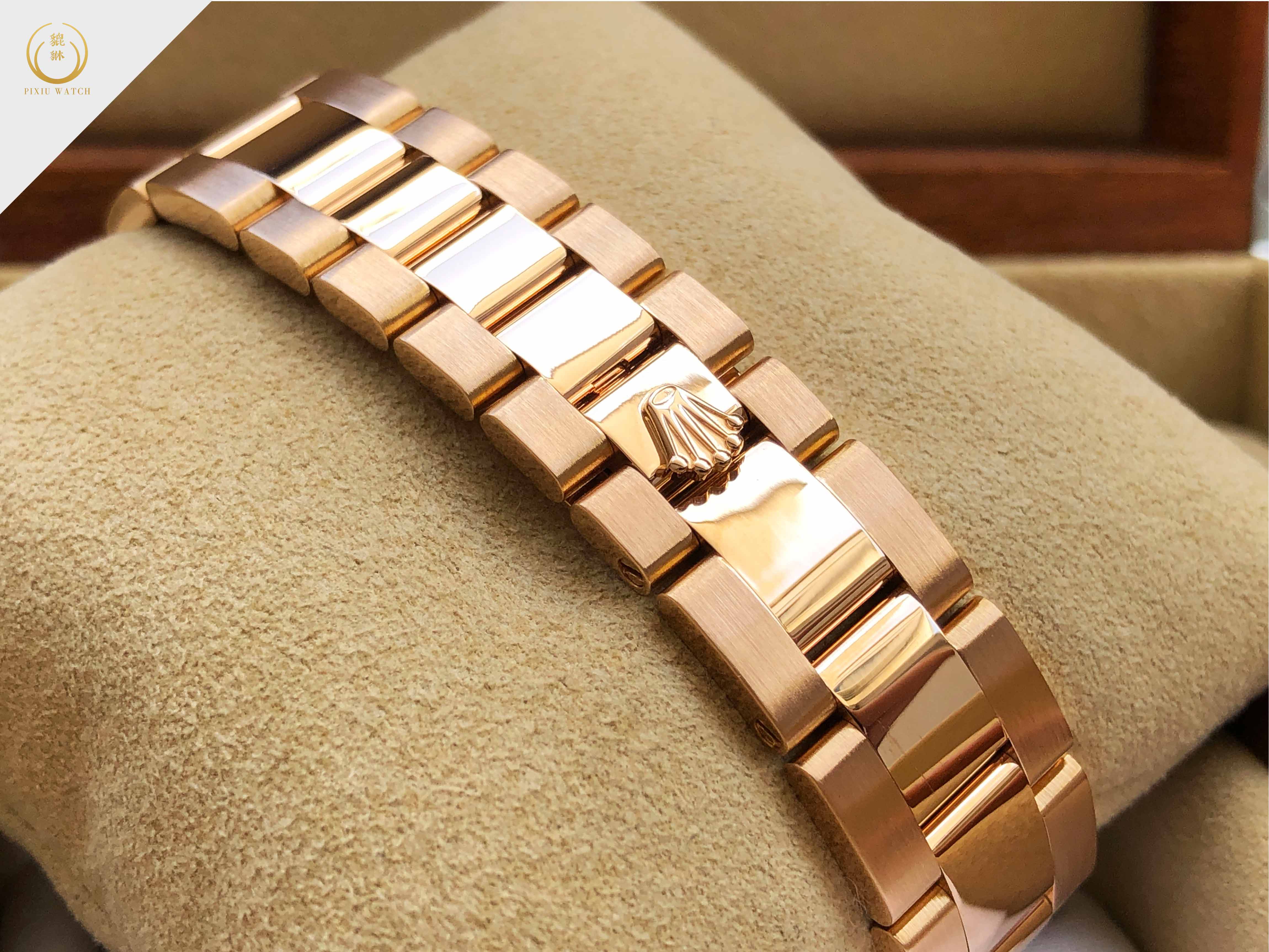 Rolex Datejust 18K Full Rose Gold Diamond