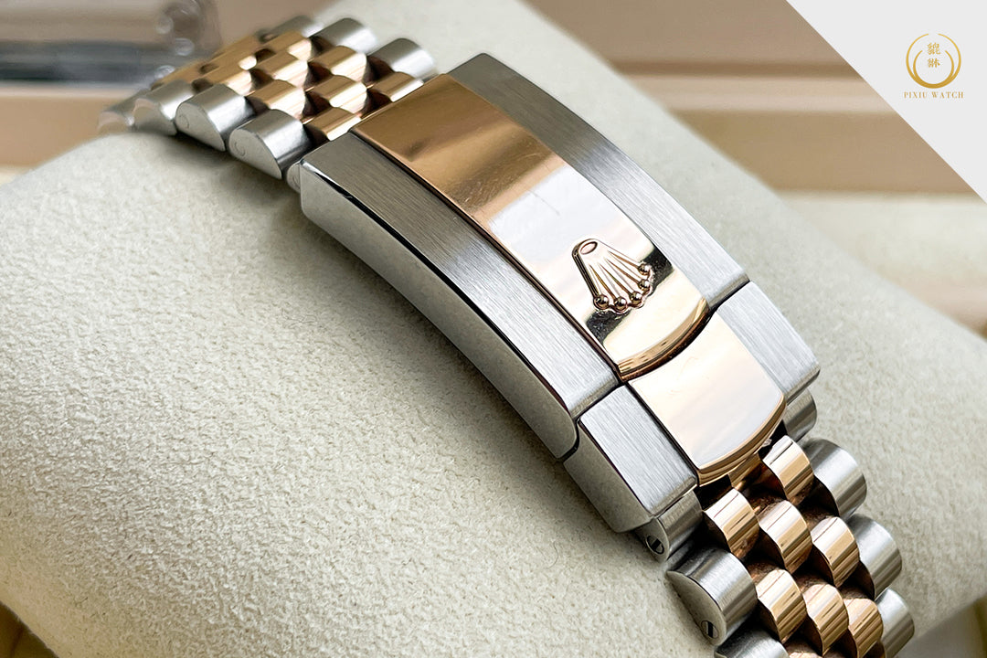 Rolex Datejust Pink Gold Jubilee Two Tone