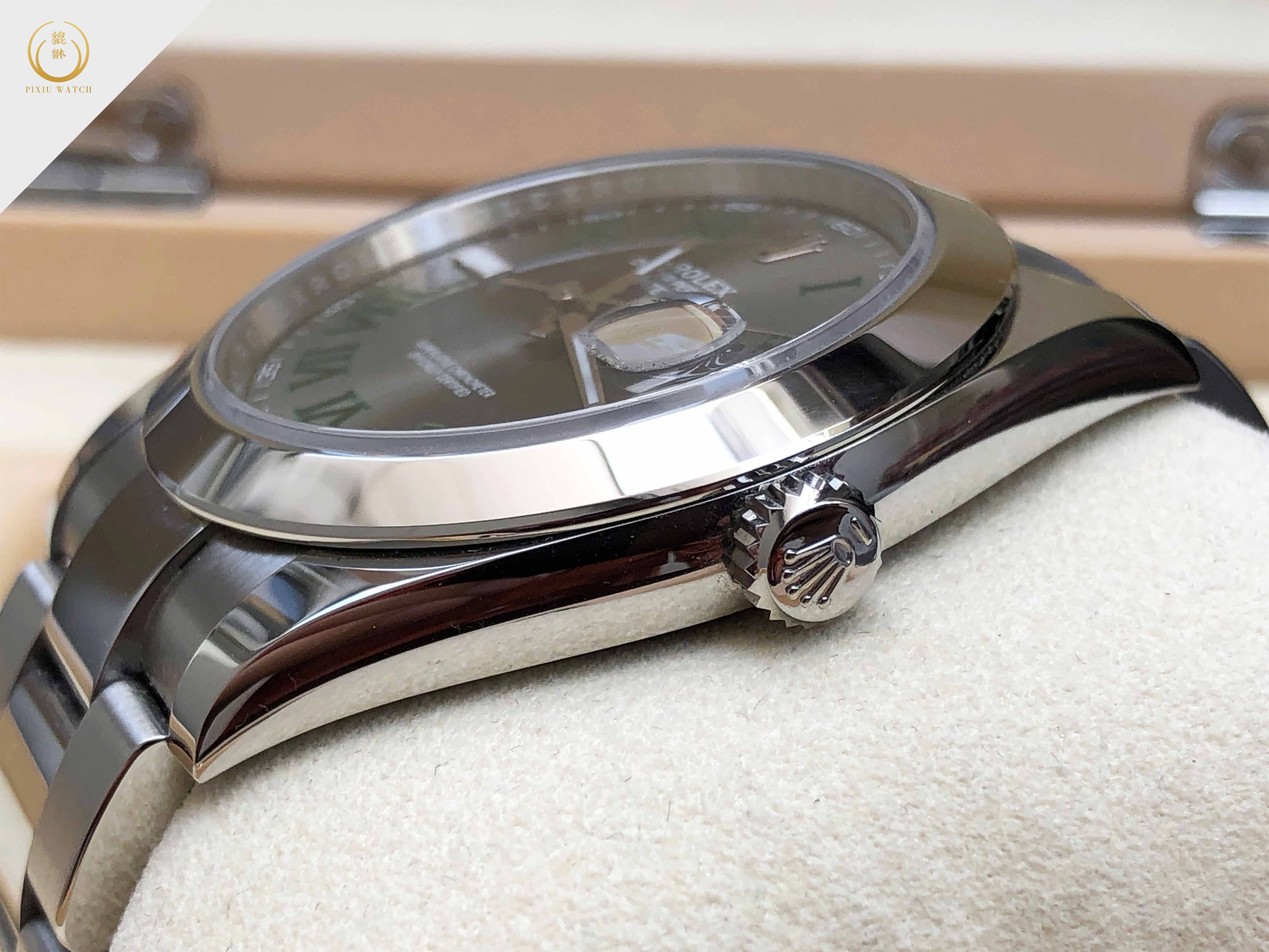 Rolex Datejust Slate Grey Wimbledon Dial 126300