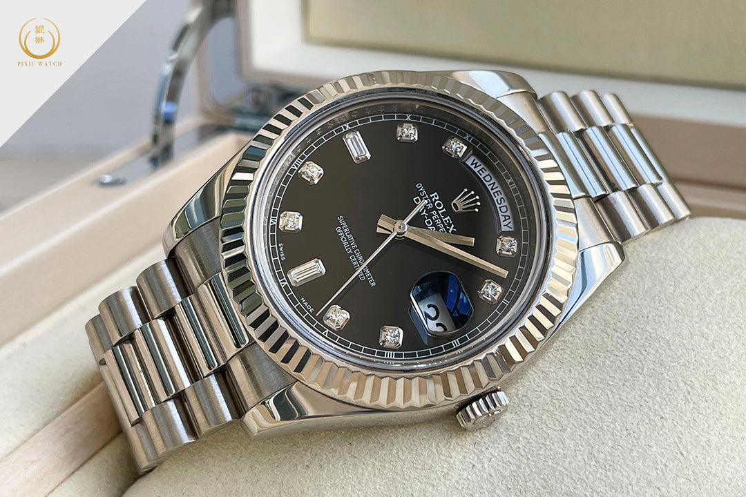 Rolex Day-Date Full White Gold Series G