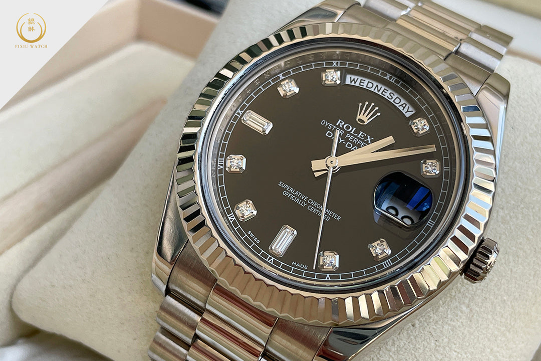 Rolex Day-Date Full White Gold Series G