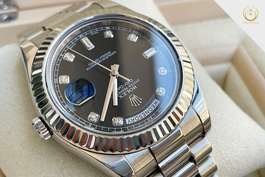 Rolex Day-Date Full White Gold Series G