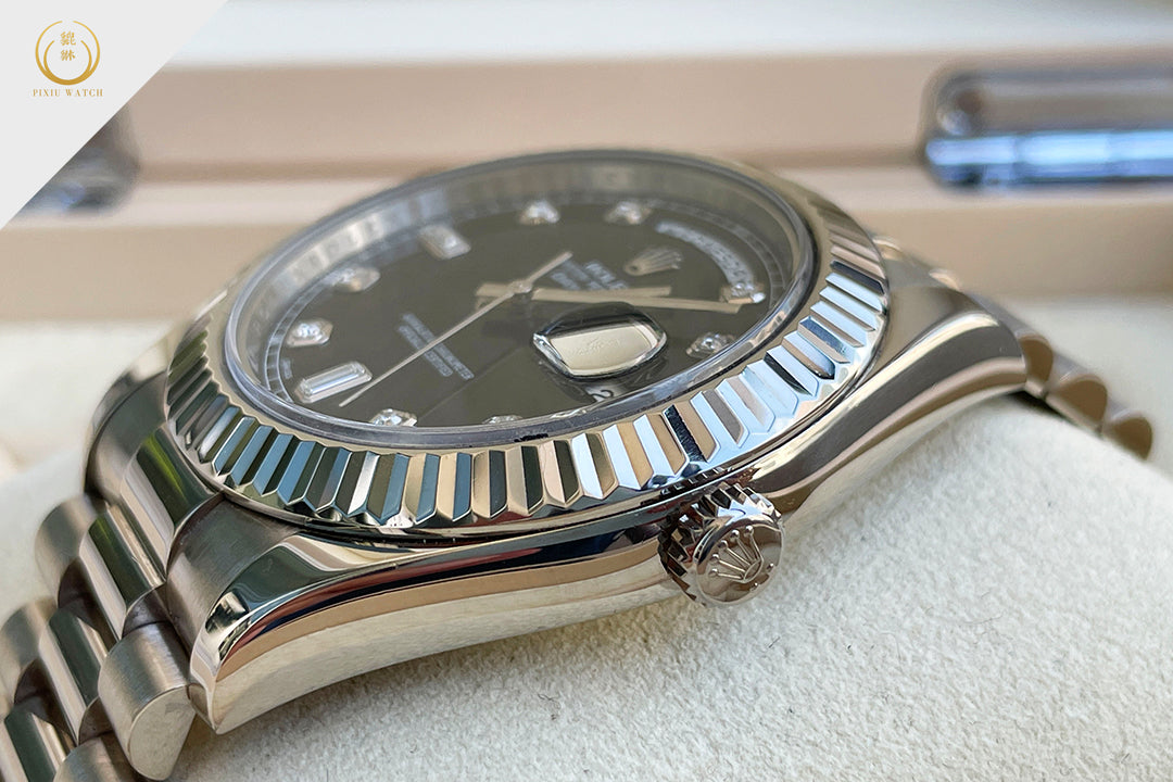 Rolex Day-Date Full White Gold Series G