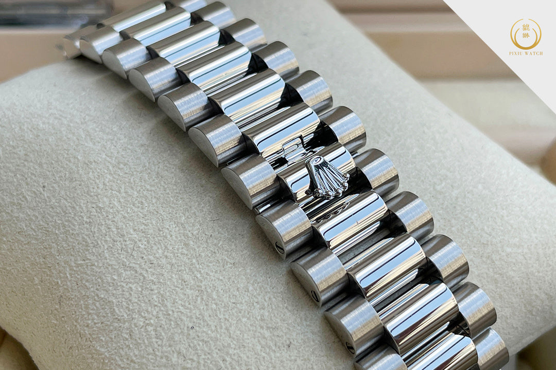 Rolex Day-Date Platinum Ice Blue Diamond-Set Series G