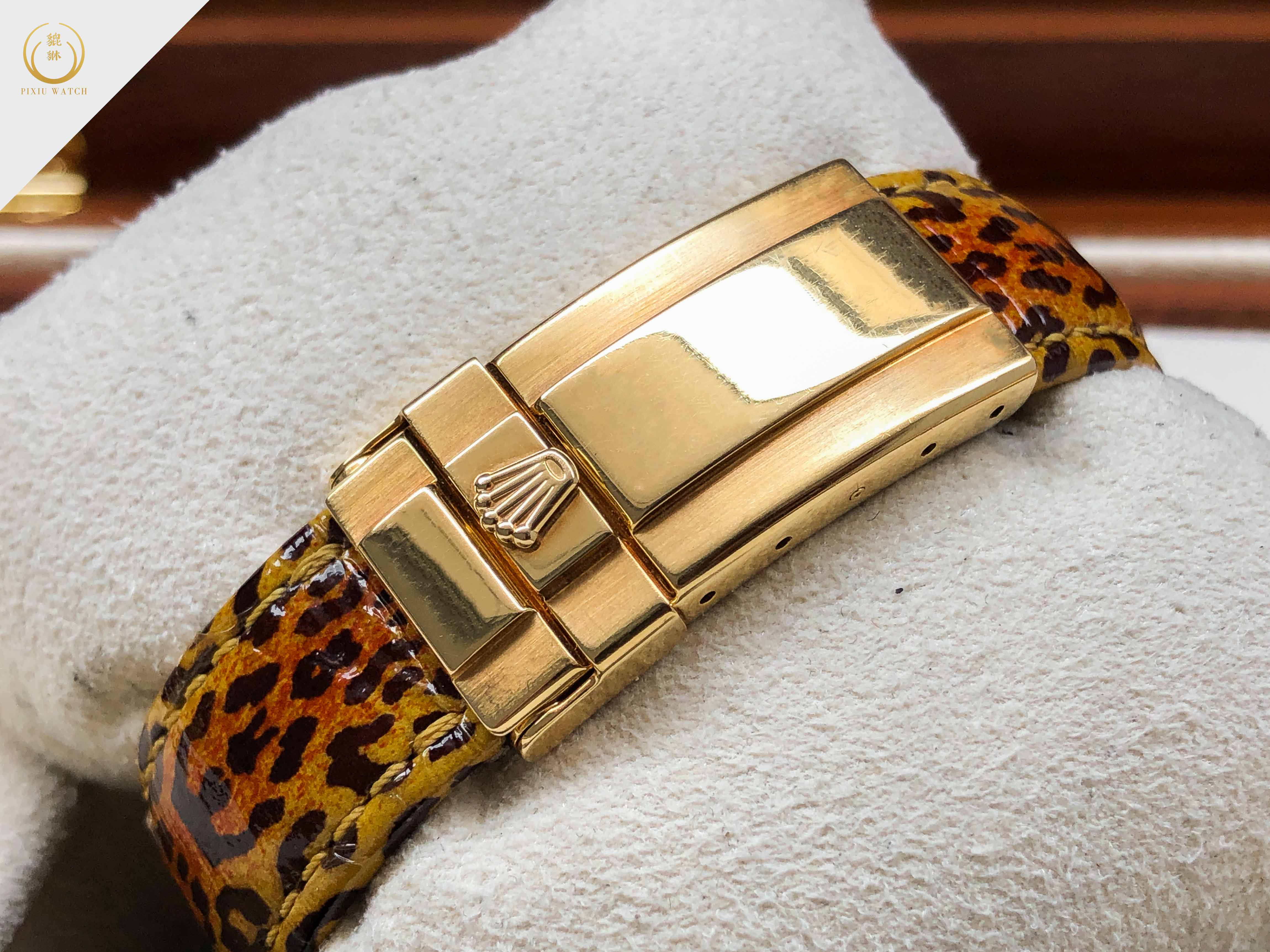Rolex Daytona Leopard Yellow Gold
