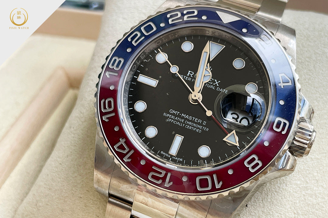 Rolex GMT-MASTER II “Pepsi” White Gold