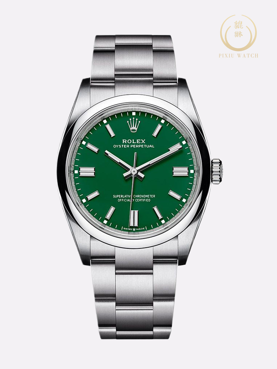 Rolex Oyster Perpetual Green Dial