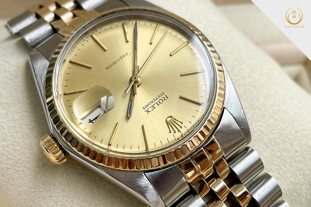 Rolex Vintage Oysterdate Precision Two Tone
