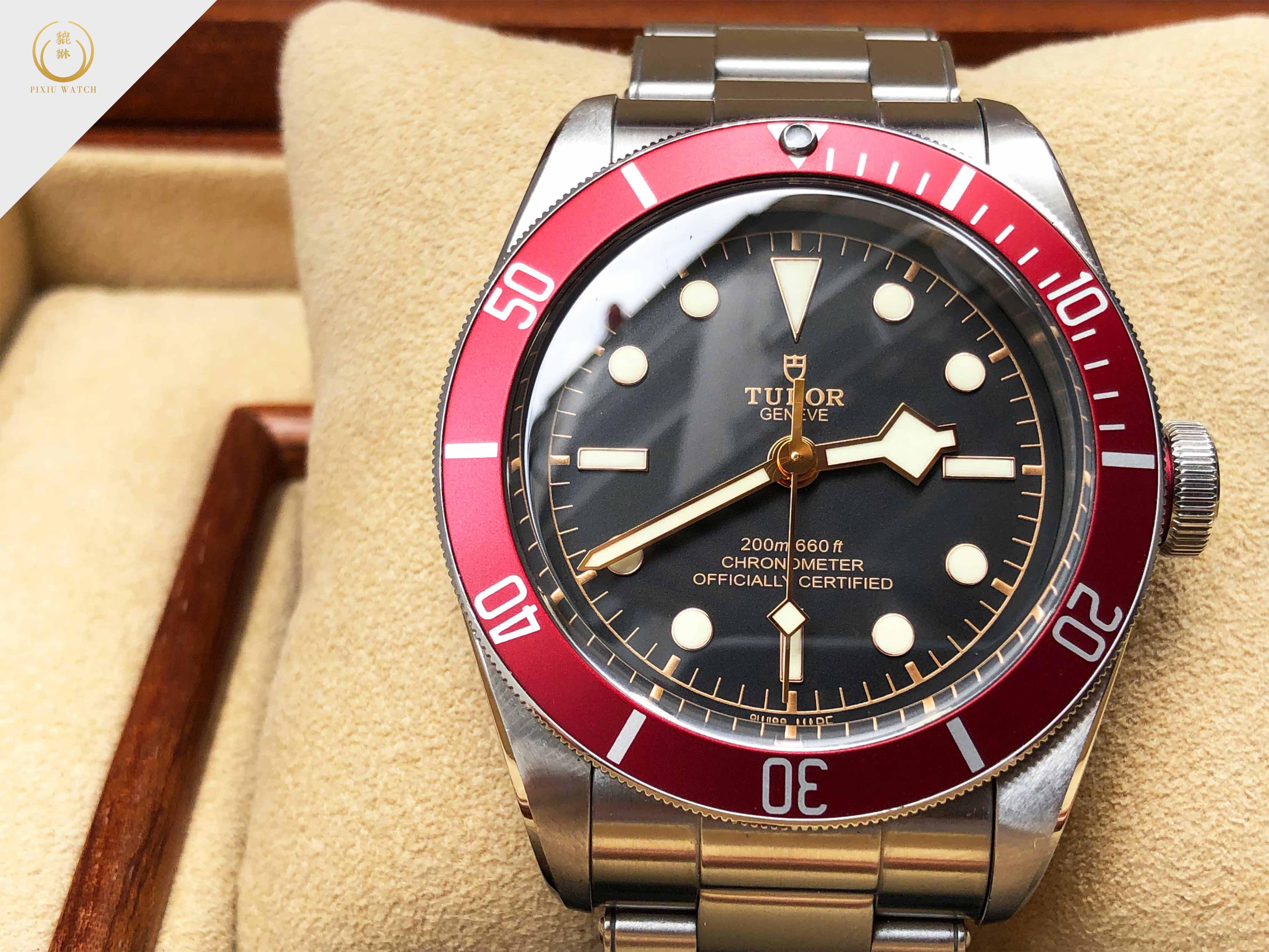 Tudor Black Bay Red Burgundy
