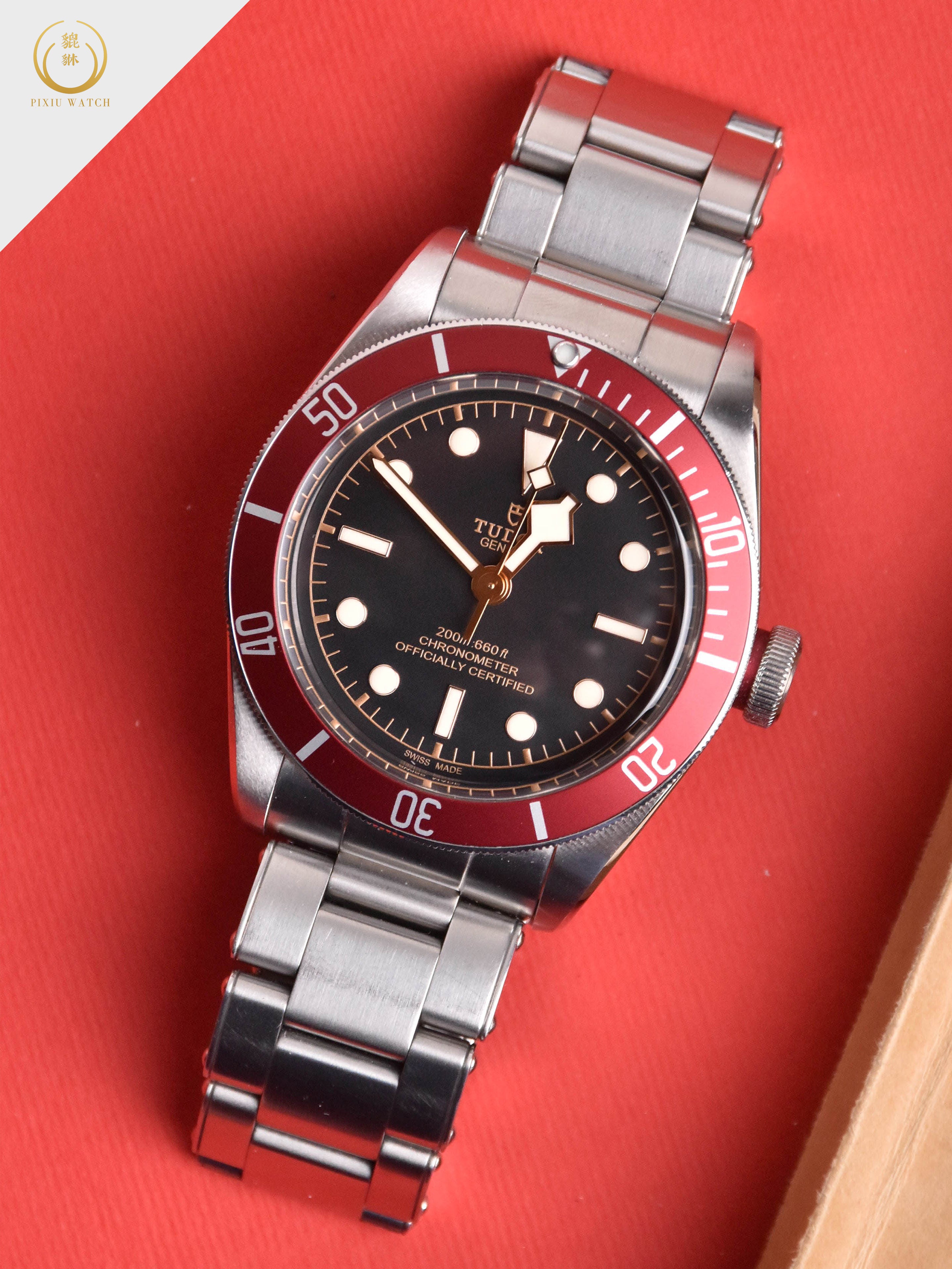 Tudor Black Bay Red Burgundy