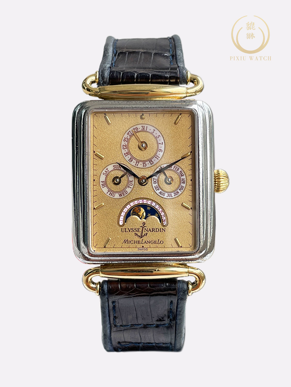 Ulysse Nardin Michelangelo Triple Calendar Moonphase