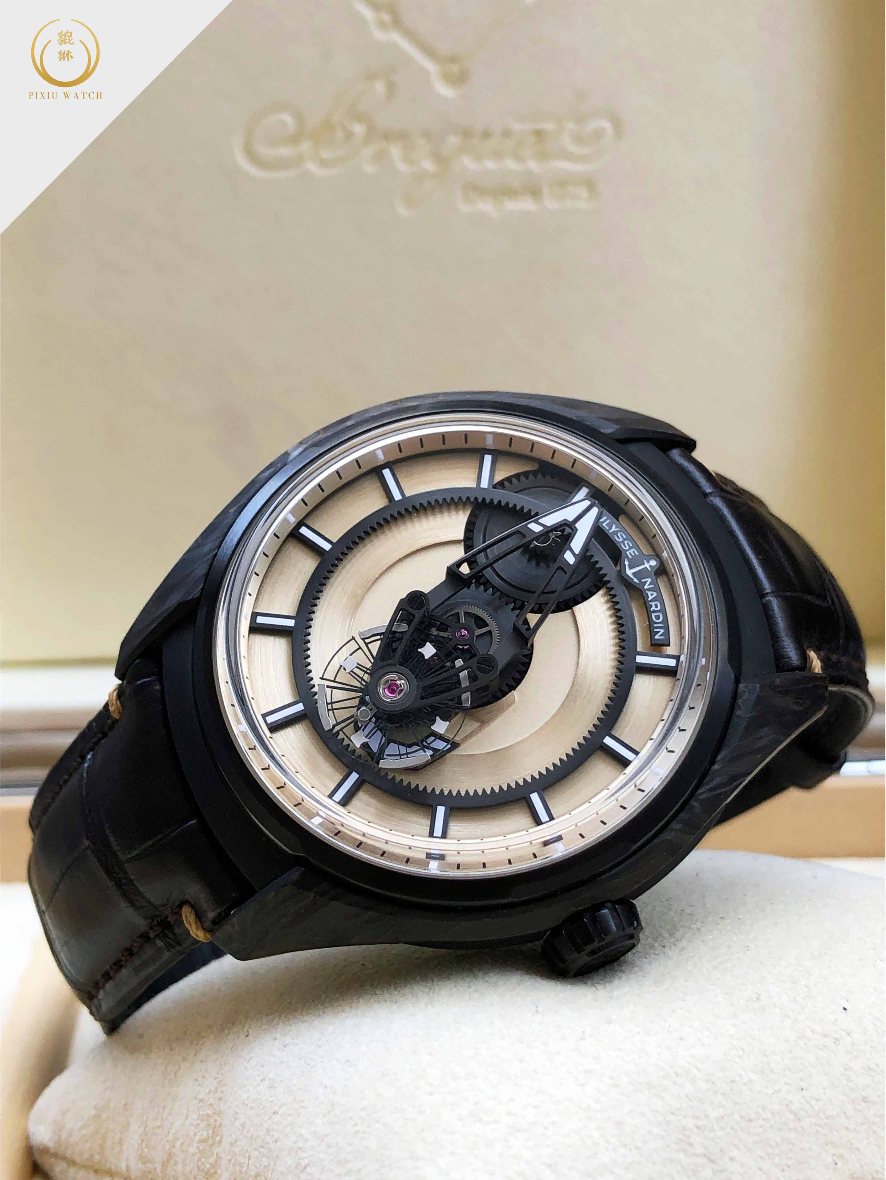 Ulysse Nardin Freak X Carbonium Gold The Hour Glass