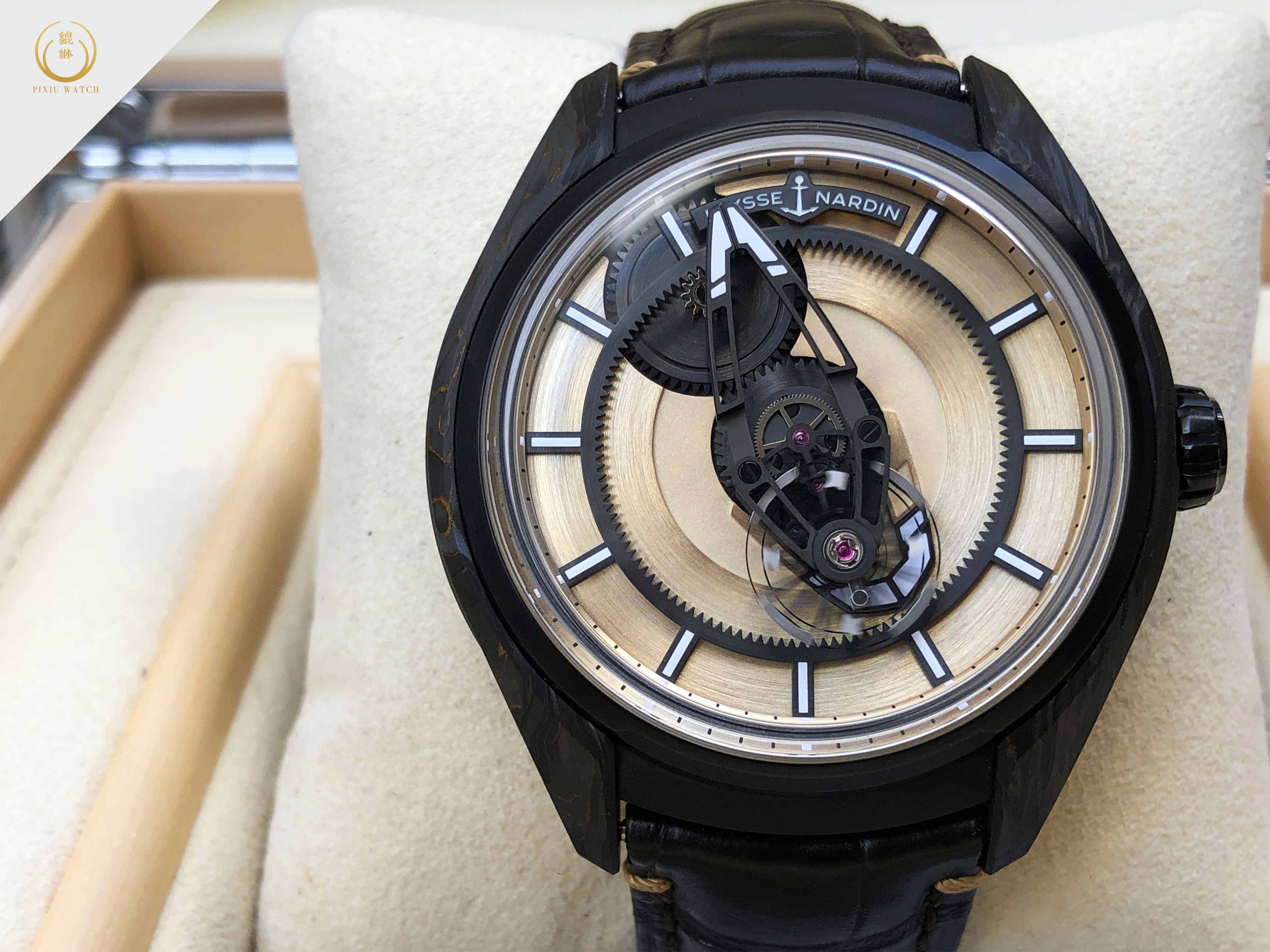 Ulysse Nardin Freak X Carbonium Gold The Hour Glass