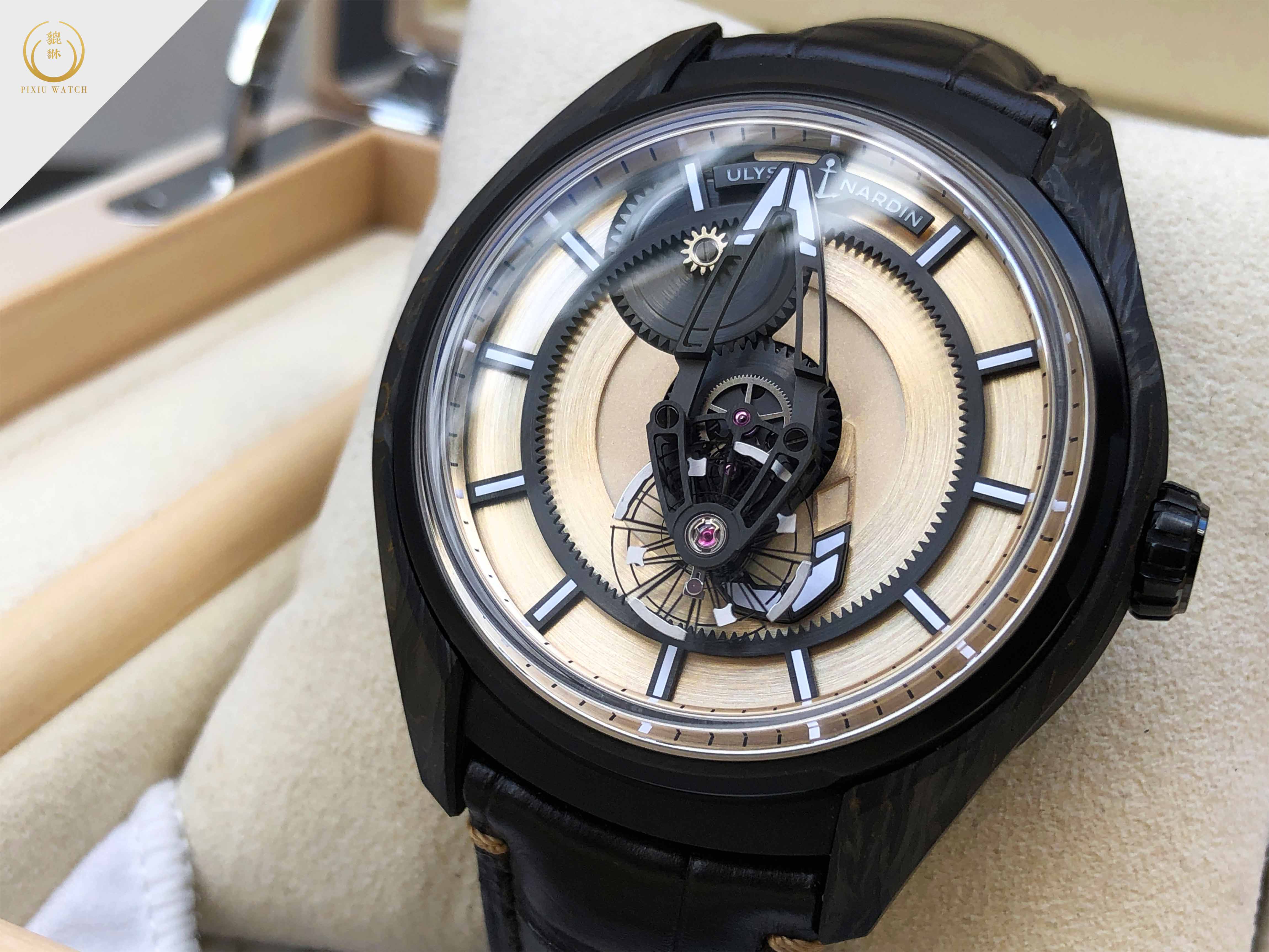 Ulysse Nardin Freak X Carbonium Gold The Hour Glass