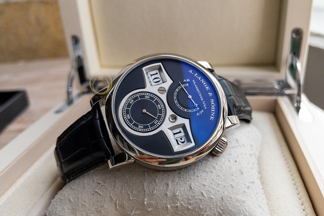 A. Lange & Sohne Zeitwerk 18C White Gold