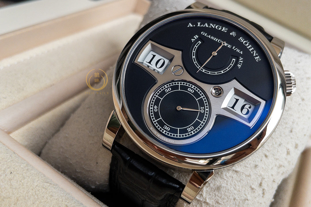 A. Lange & Sohne Zeitwerk 18C White Gold