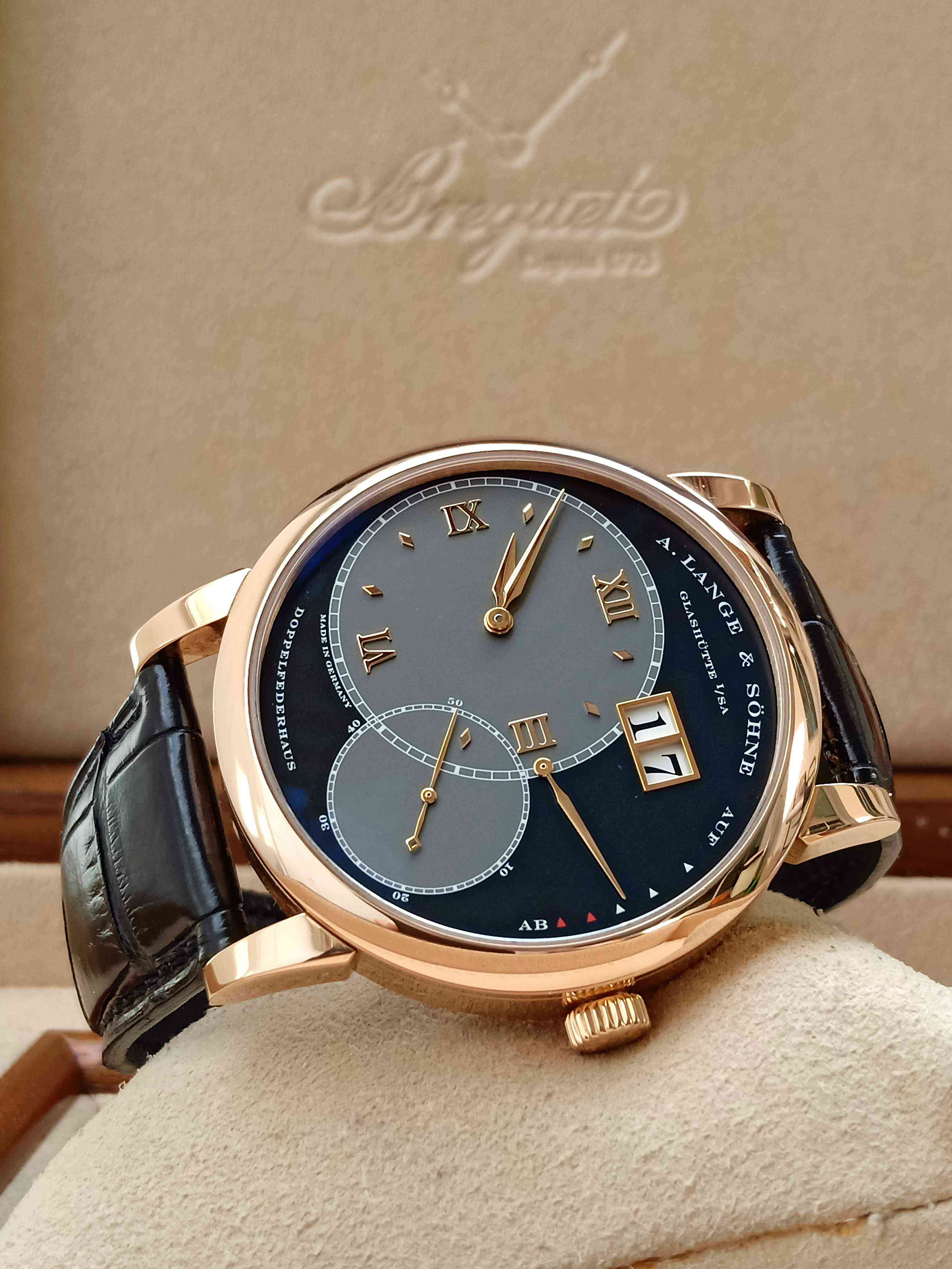 A.Lange & Söhne Grand Lange 1 Rose Gold Black Dial