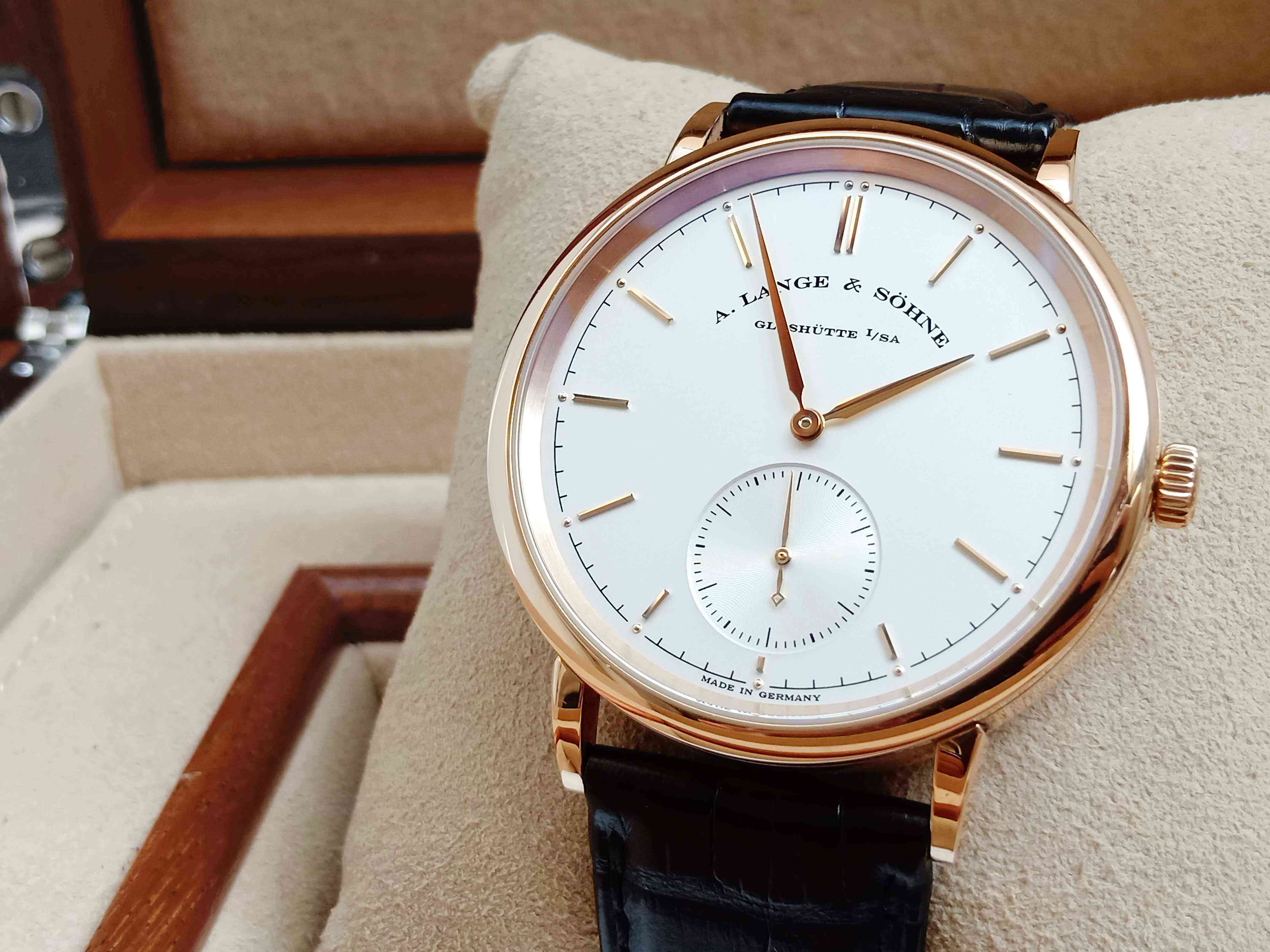 A.Lange & Söhne Saxonia Pink Gold