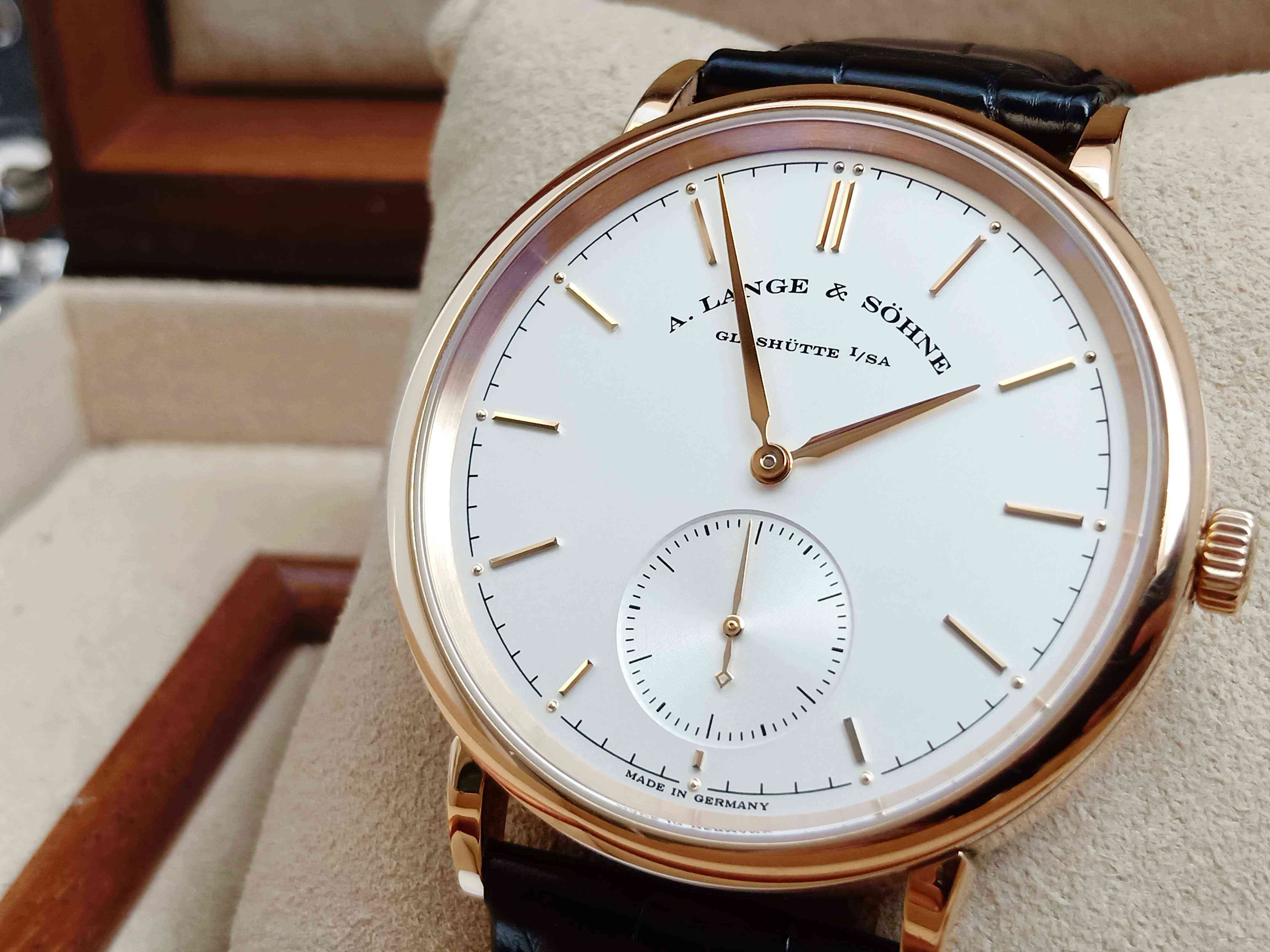 A.Lange & Söhne Saxonia Pink Gold