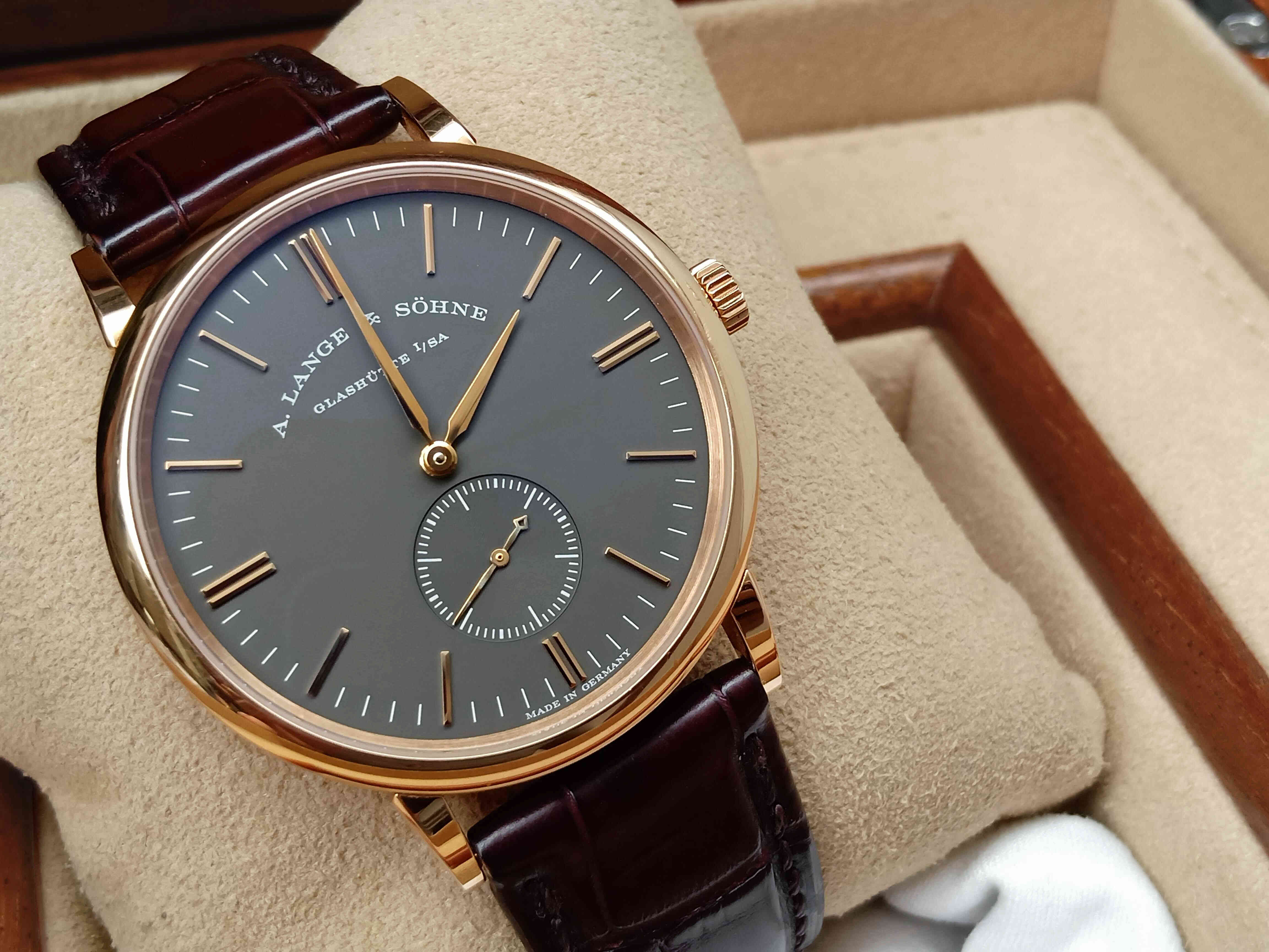 A.Lange & Söhne Saxonia Rose Gold